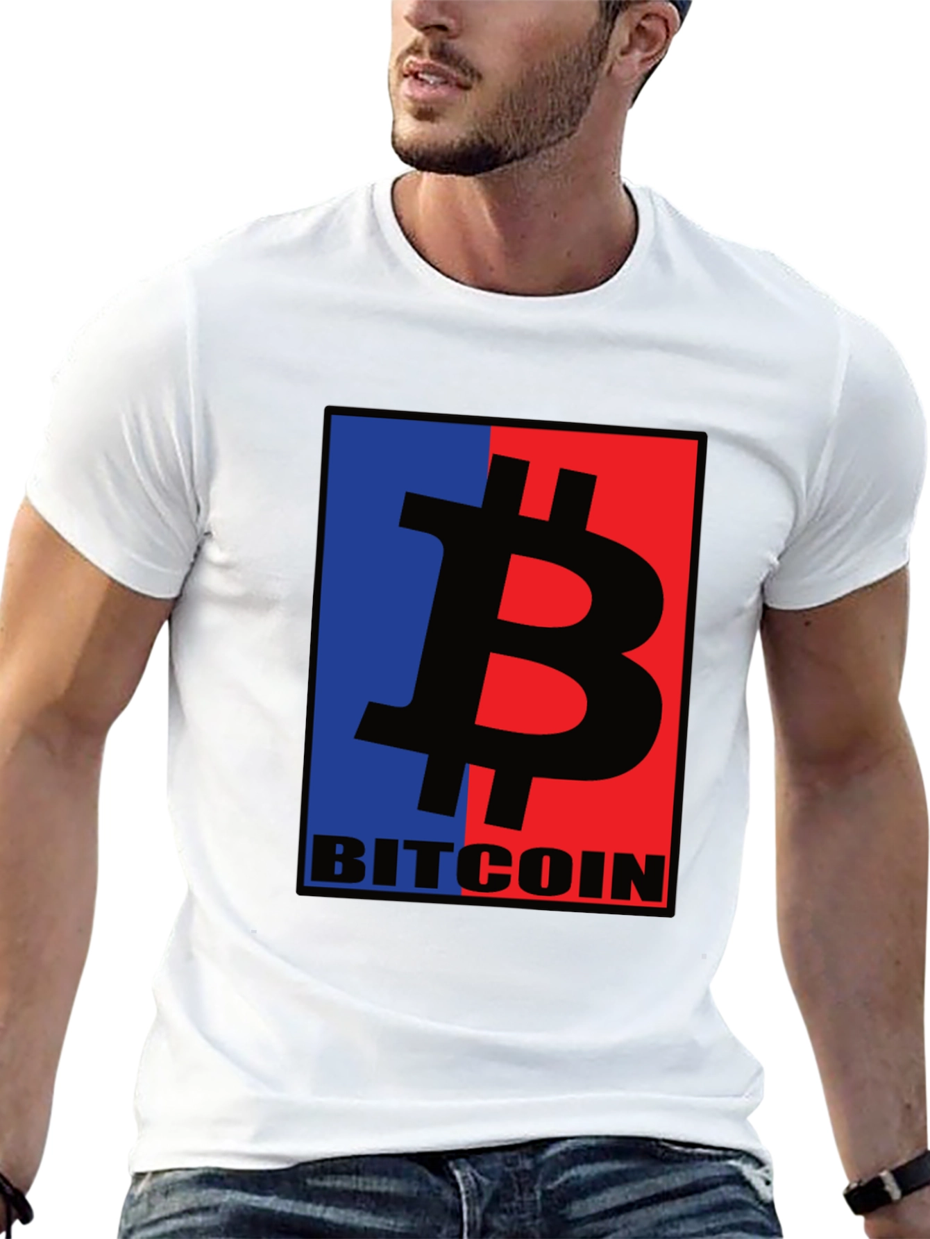Bitcoin Graphic Tee - Cryptocurrency Enthusiast Shirt