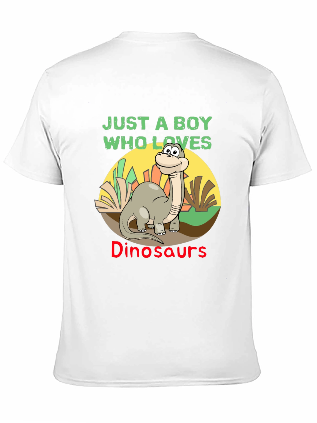Boys Dinosaur Lover Graphic Tee