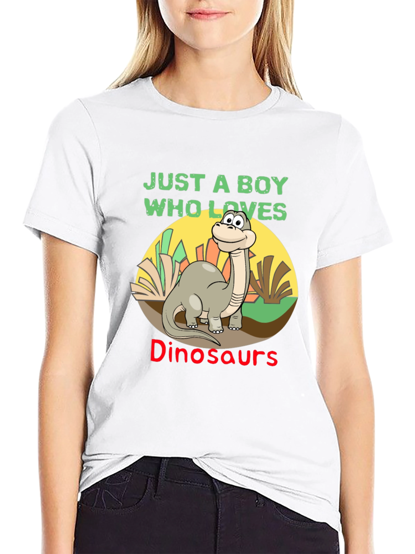 Boys Dinosaur Lover Graphic Tee