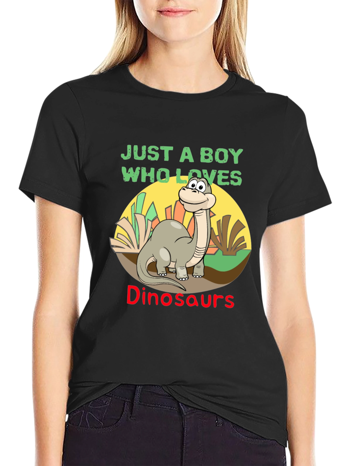Boys Dinosaur Lover Graphic Tee
