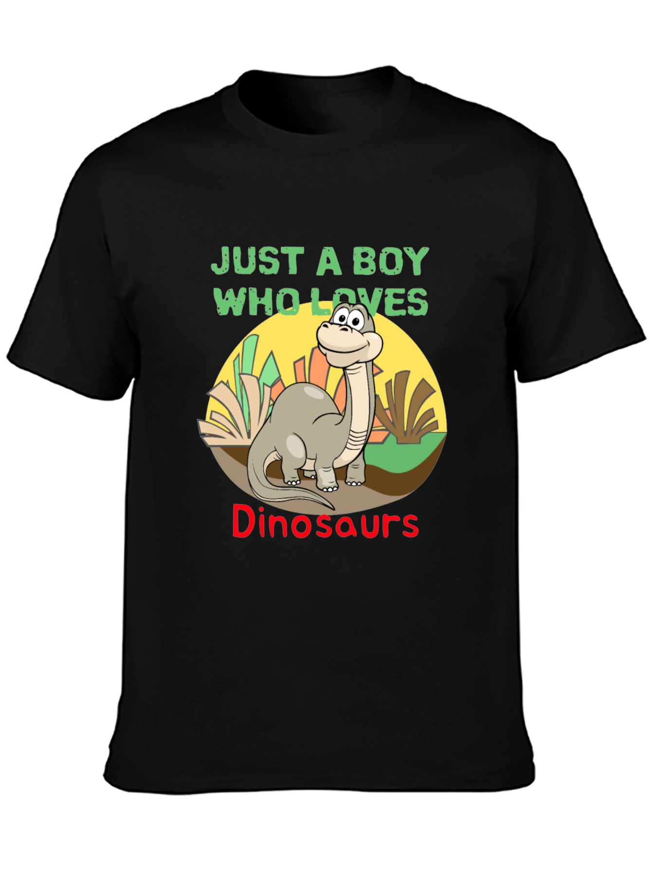Boys Dinosaur Lover Graphic Tee