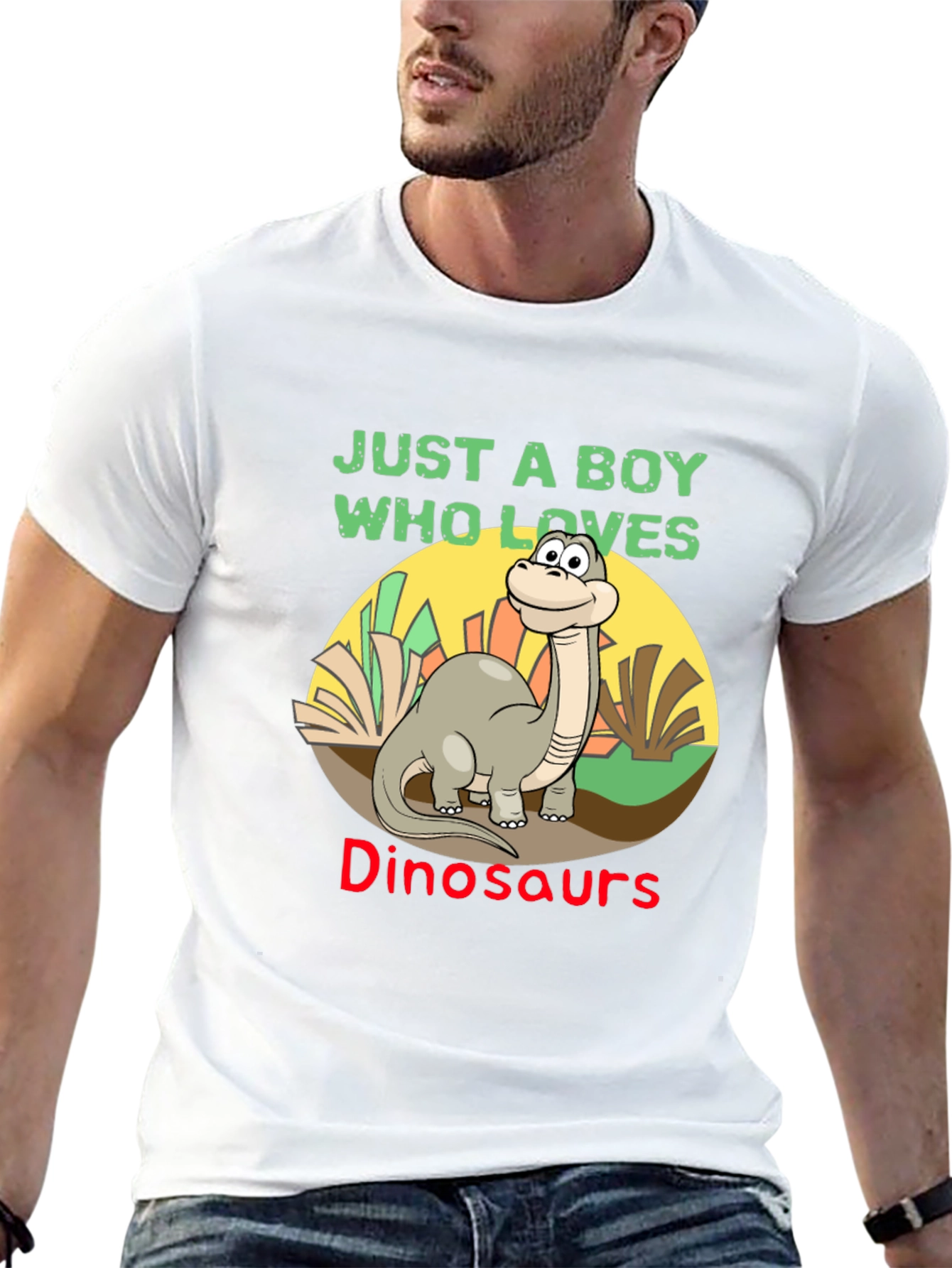 Boys Dinosaur Lover Graphic Tee