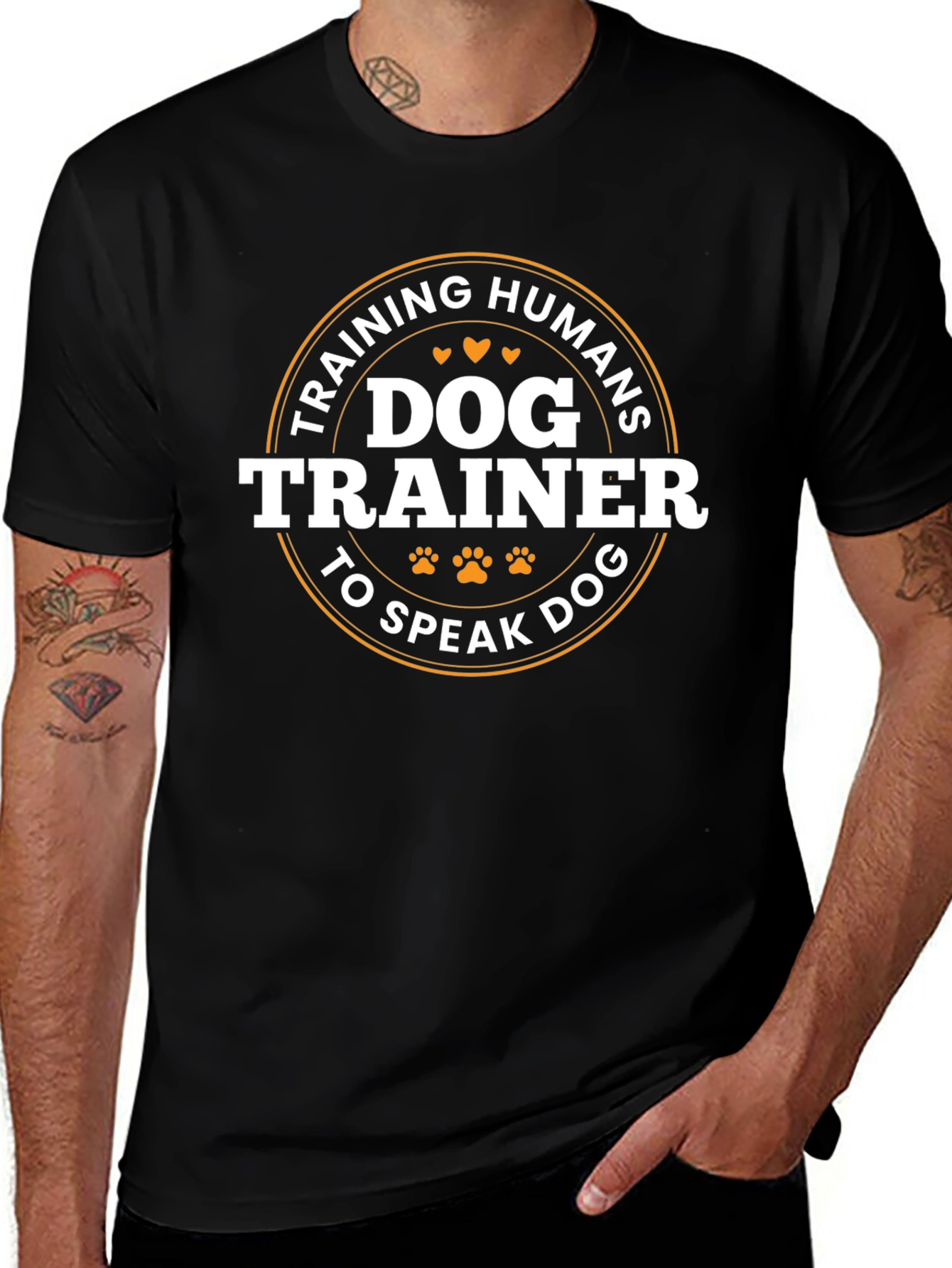 Dog Trainer T-Shirt: Training Humans to Speak Dog
