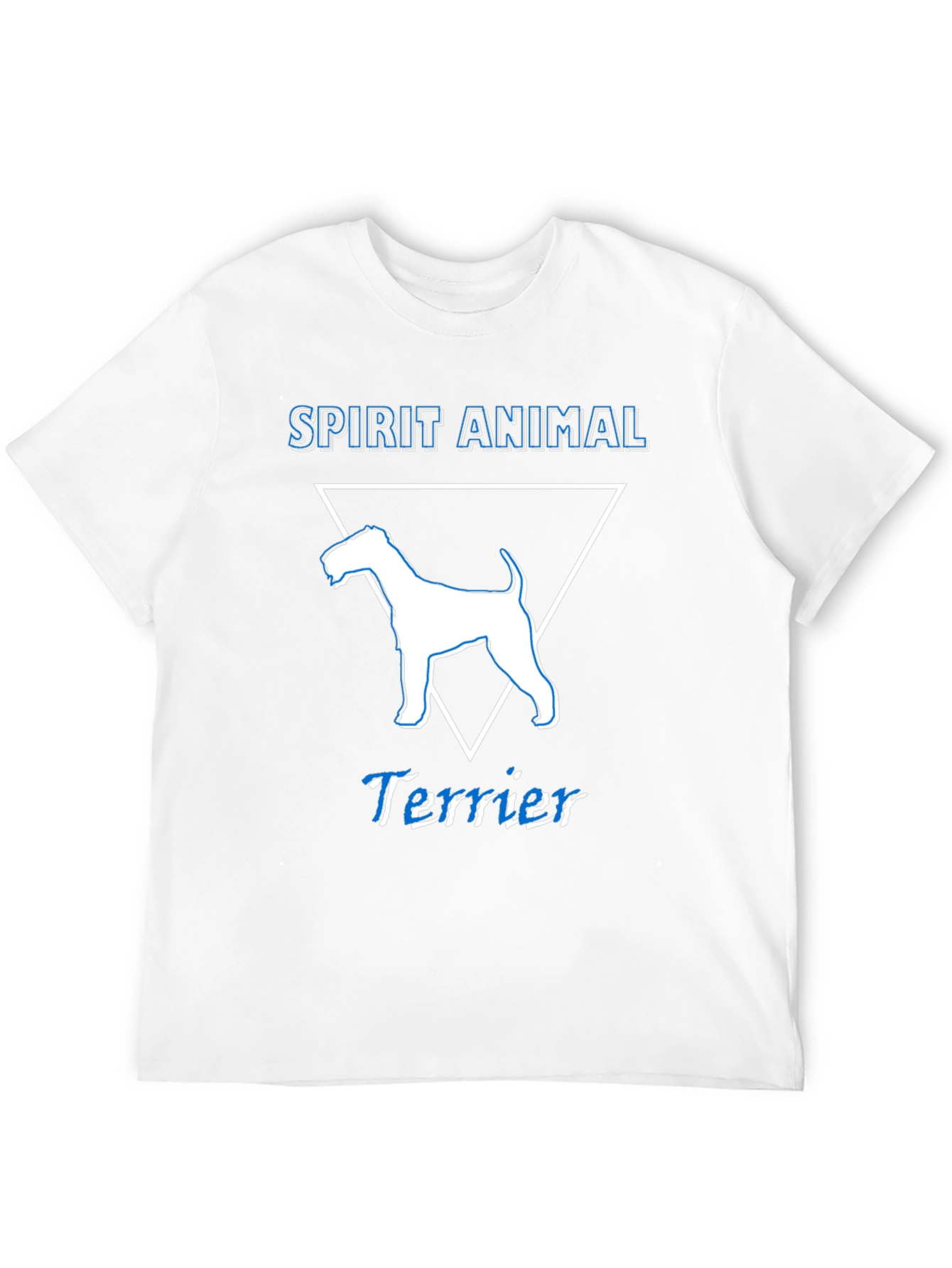 Spirit Animal Terrier T-Shirt - Mens Black Tee