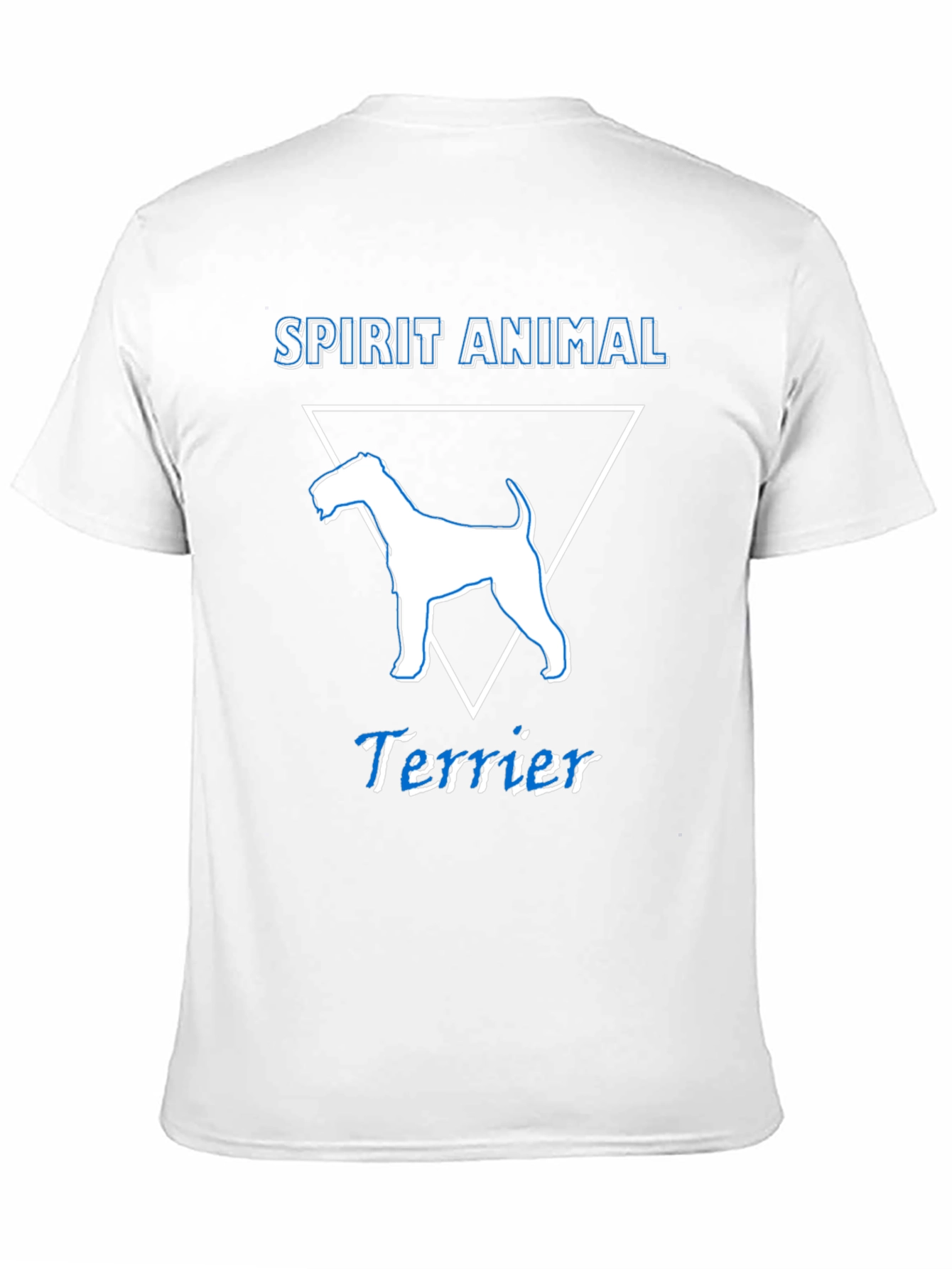 Spirit Animal Terrier T-Shirt - Mens Black Tee