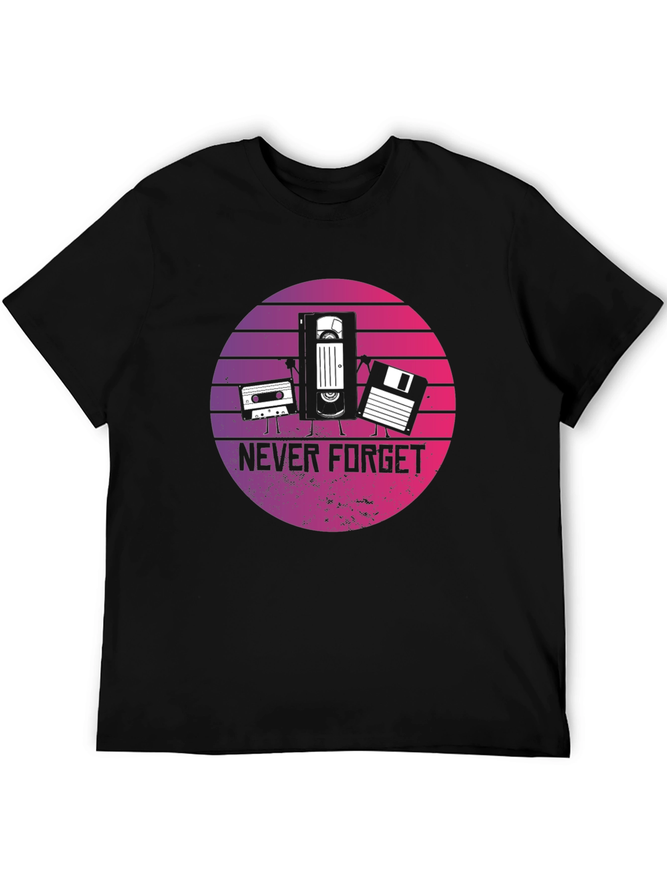 Retro Tech T-Shirt - Never Forget