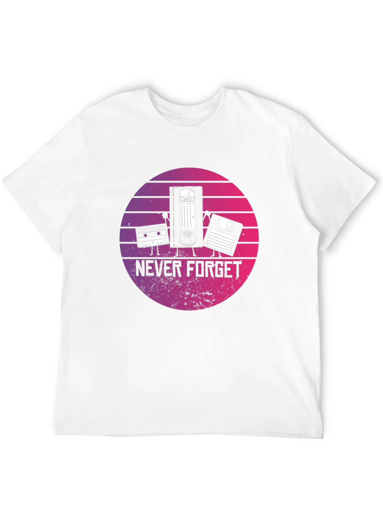 Retro Tech T-Shirt - Never Forget