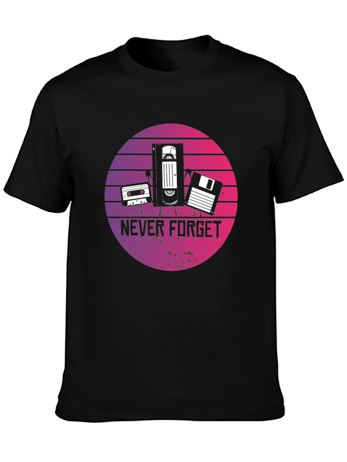 Retro Tech T-Shirt - Never Forget