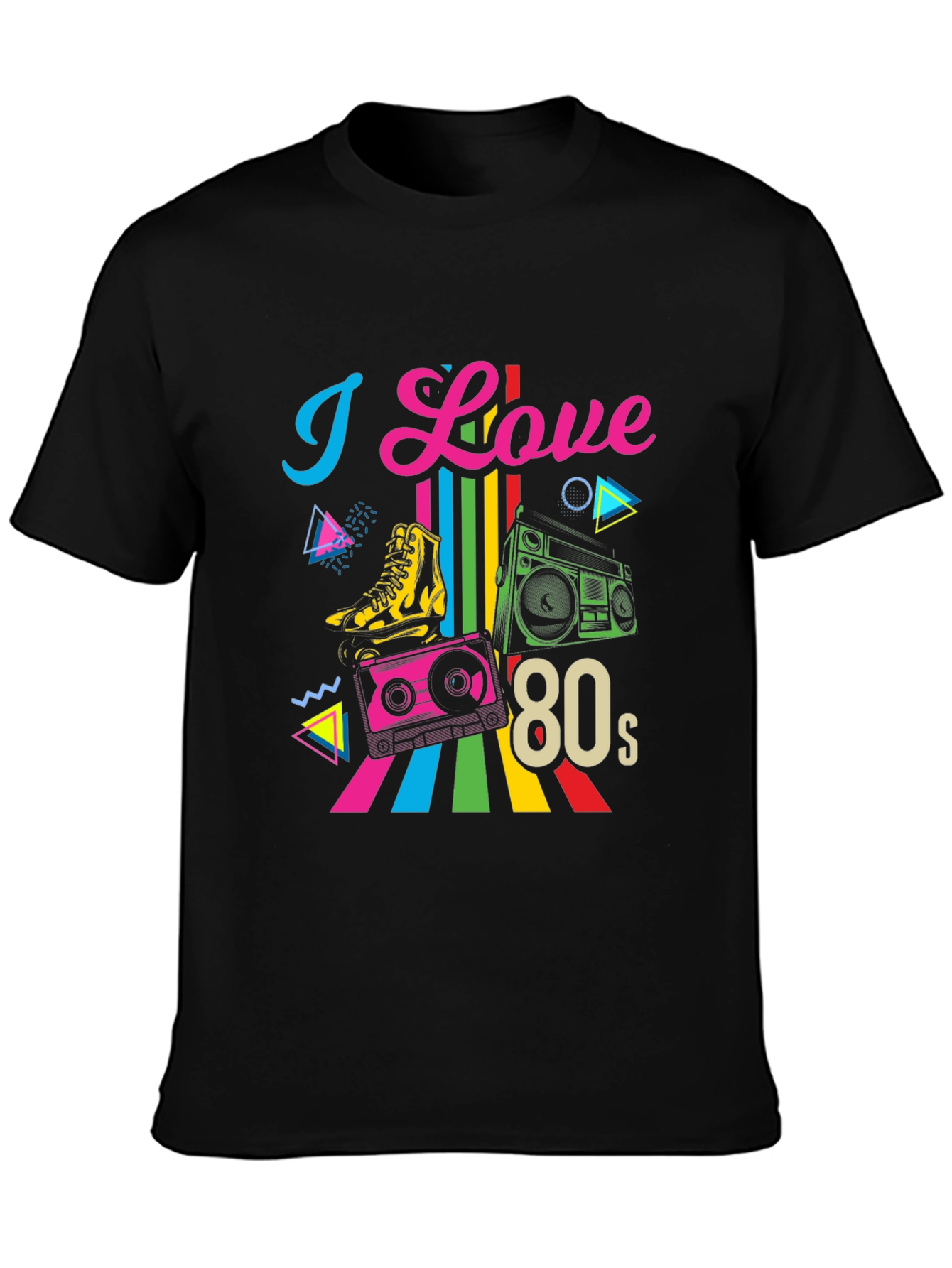 I Love the 80s Retro Graphic Tee