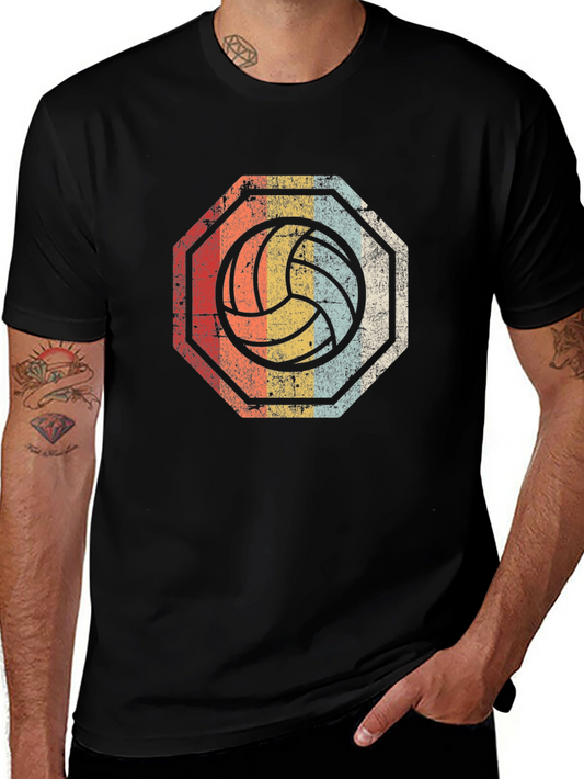 Vintage Volleyball Graphic T-Shirt