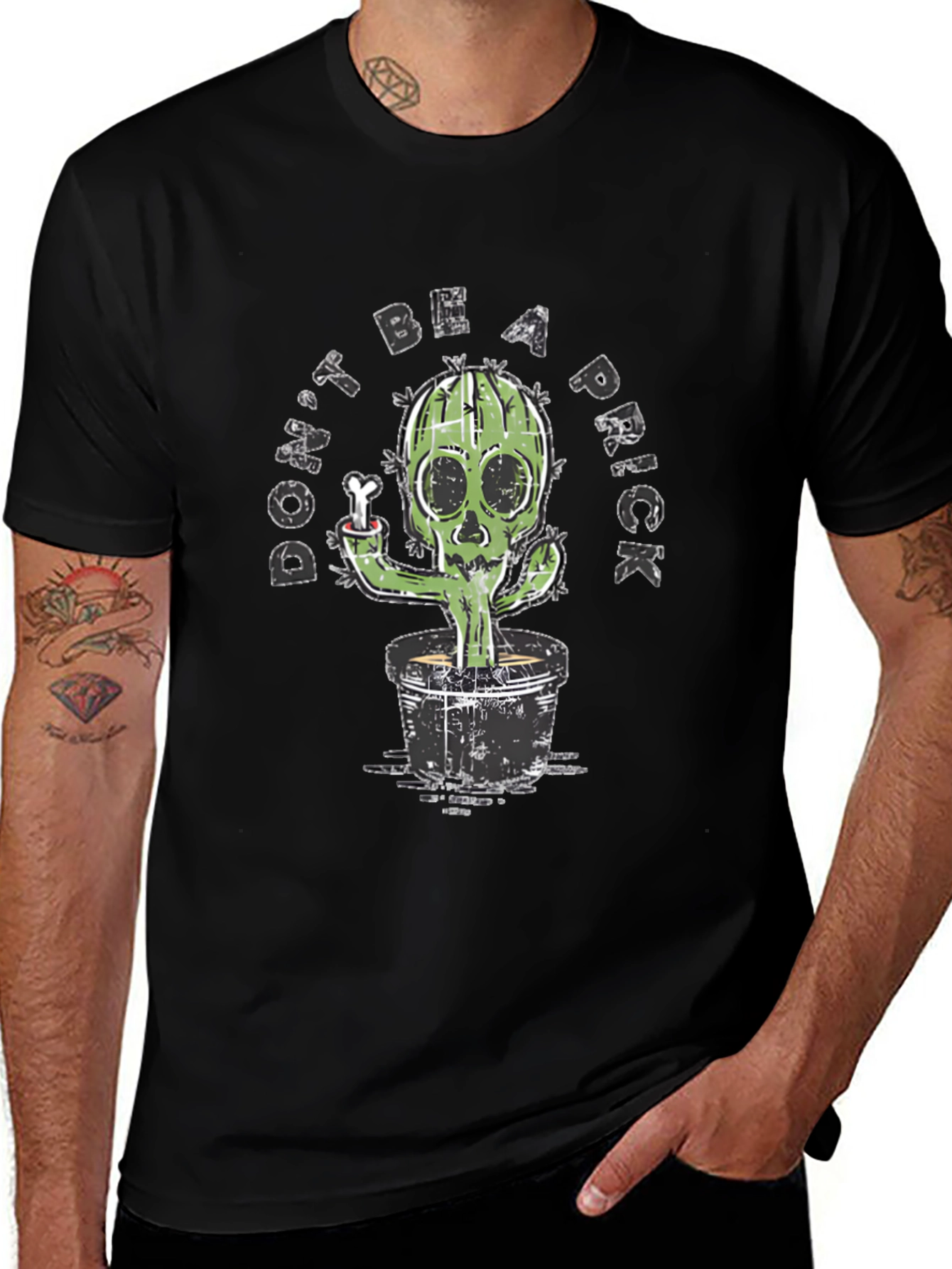 Dont Be A Prick Cactus Graphic Tee
