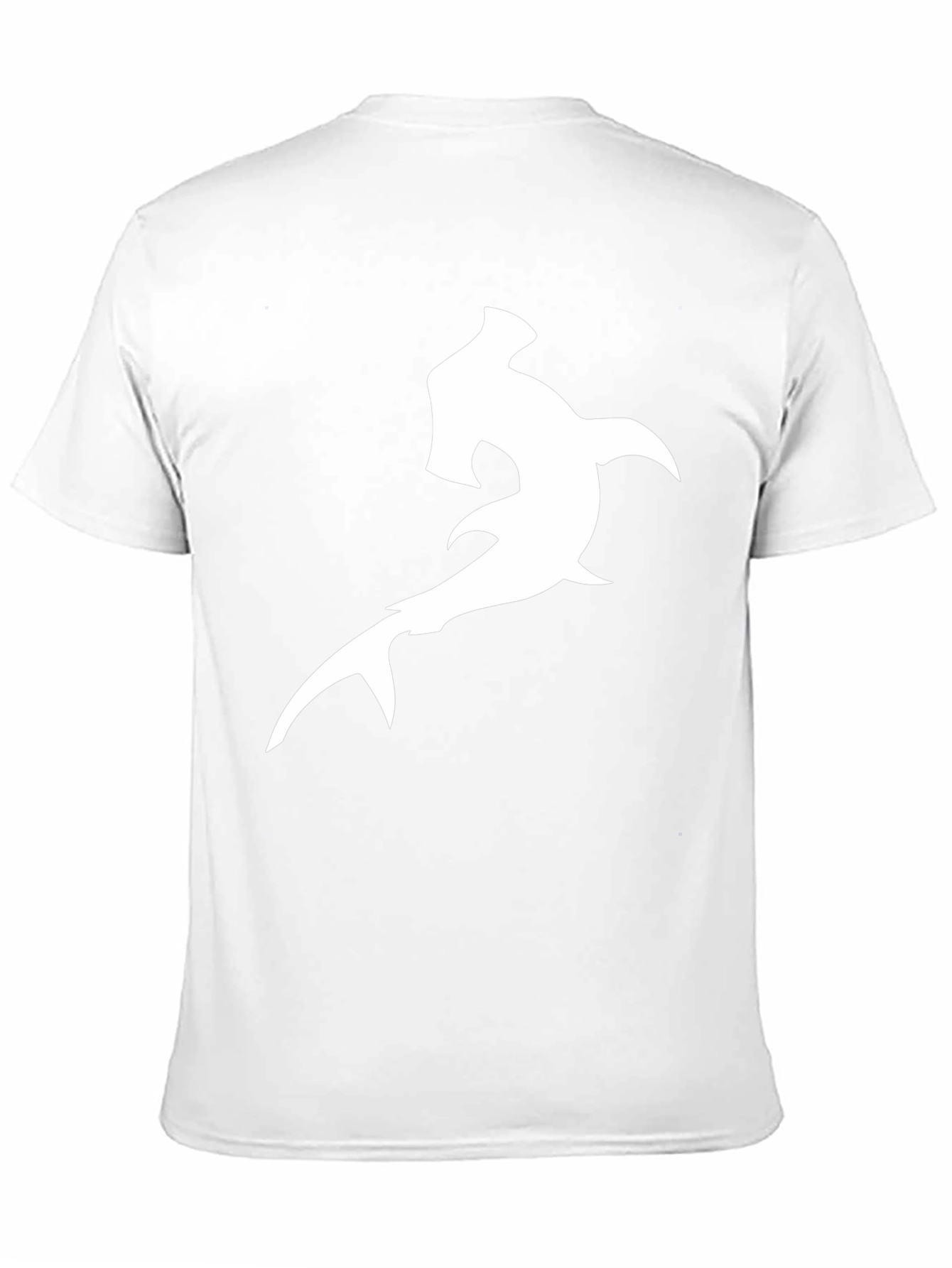 Hammerhead Shark Graphic Tee - Black