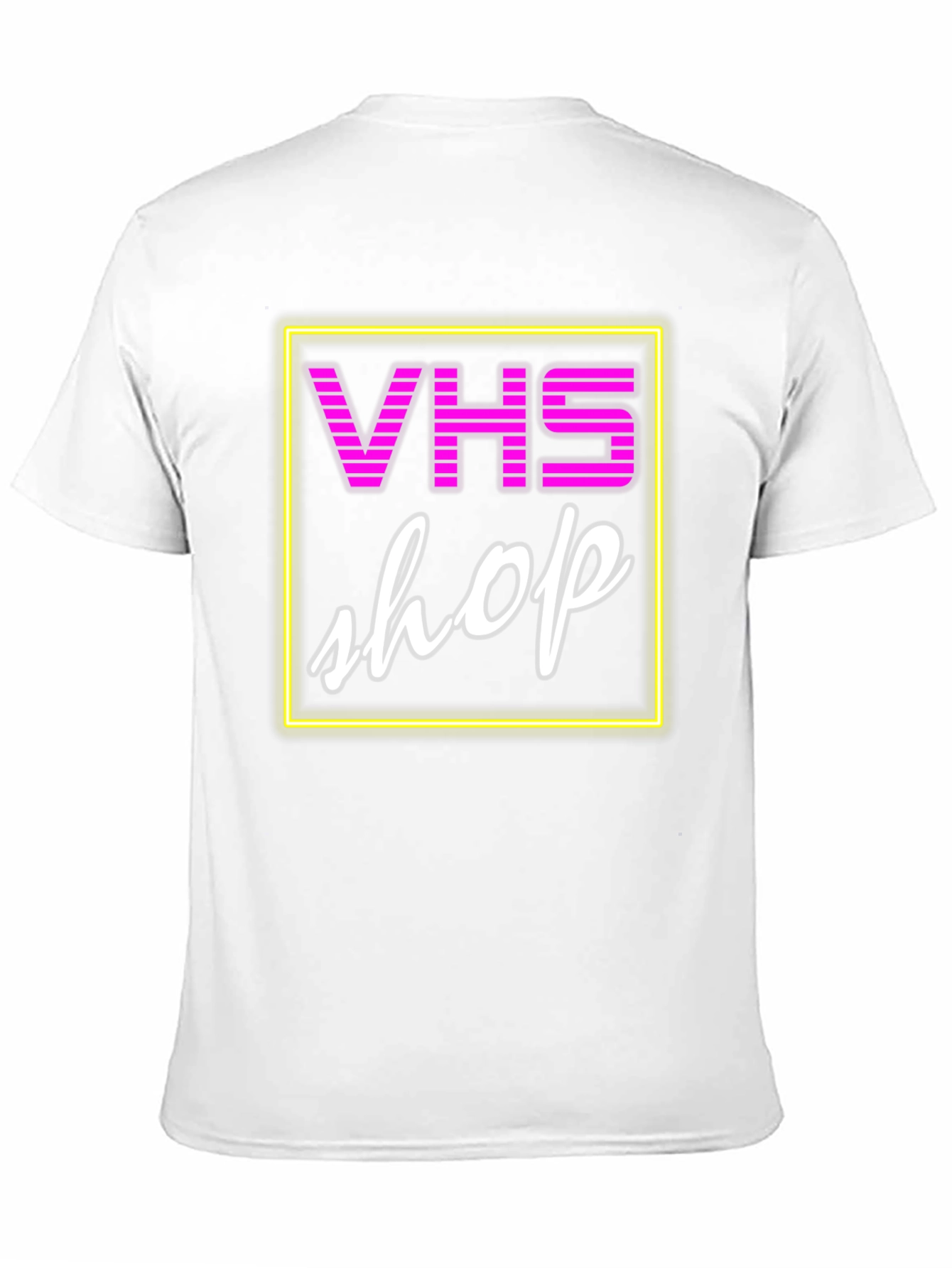 VHS Shop Neon Graphic T-Shirt