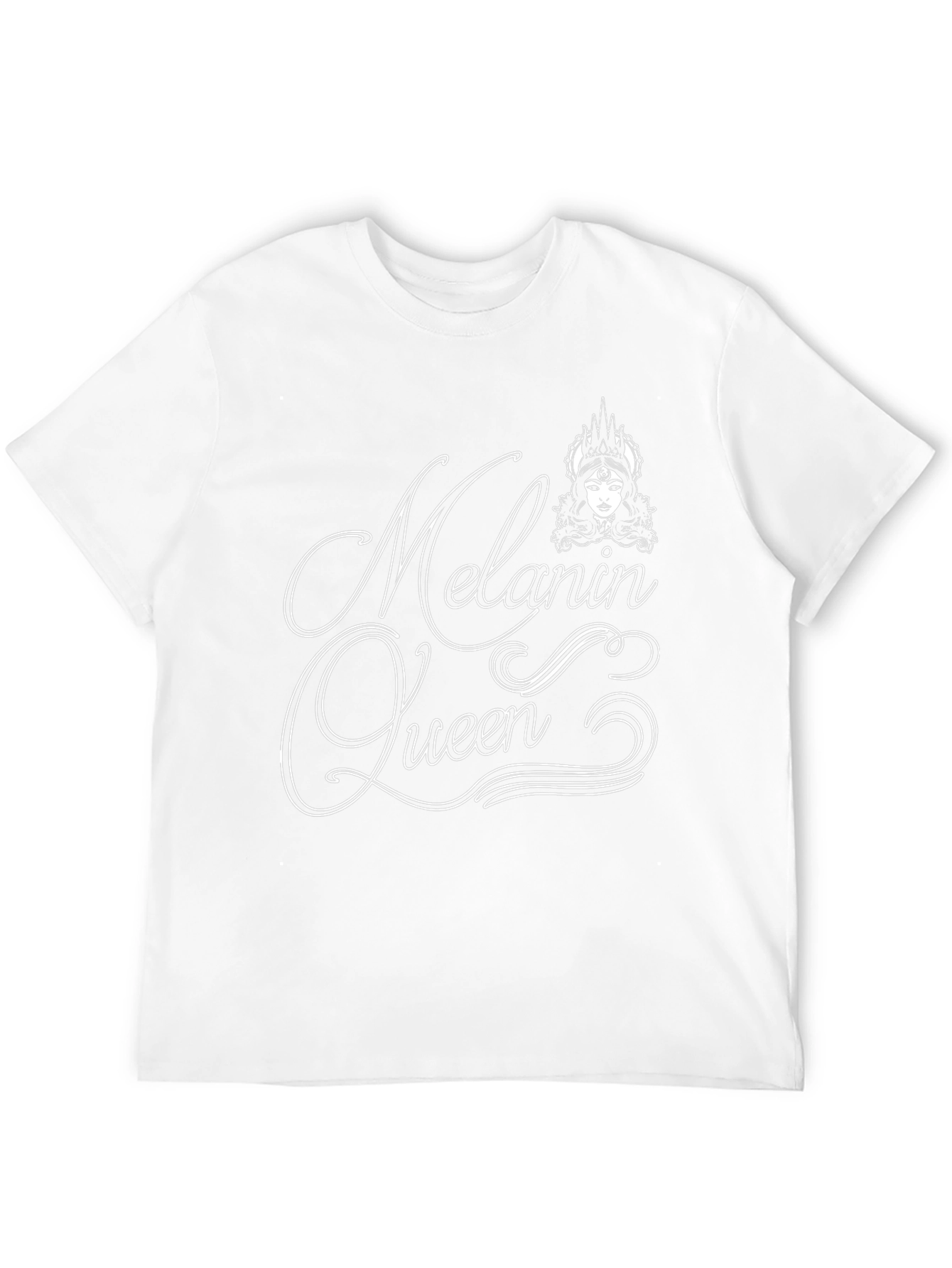 Melanin Queen Graphic Tee - Black