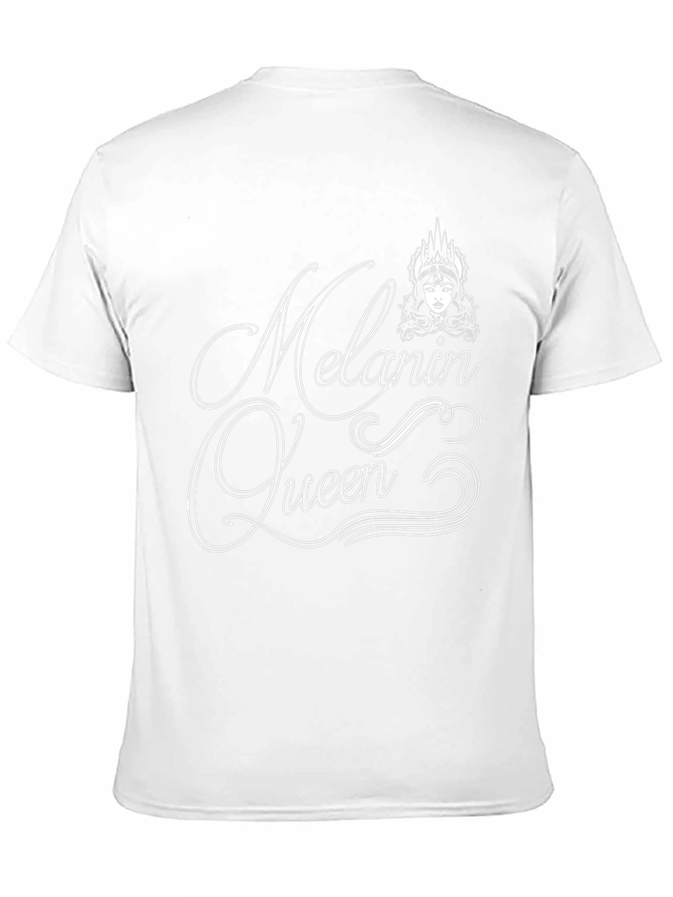 Melanin Queen Graphic Tee - Black