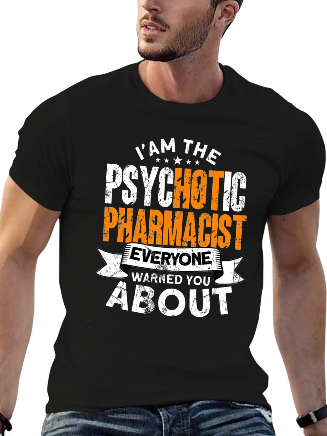 Psychotic Pharmacist Funny T-Shirt