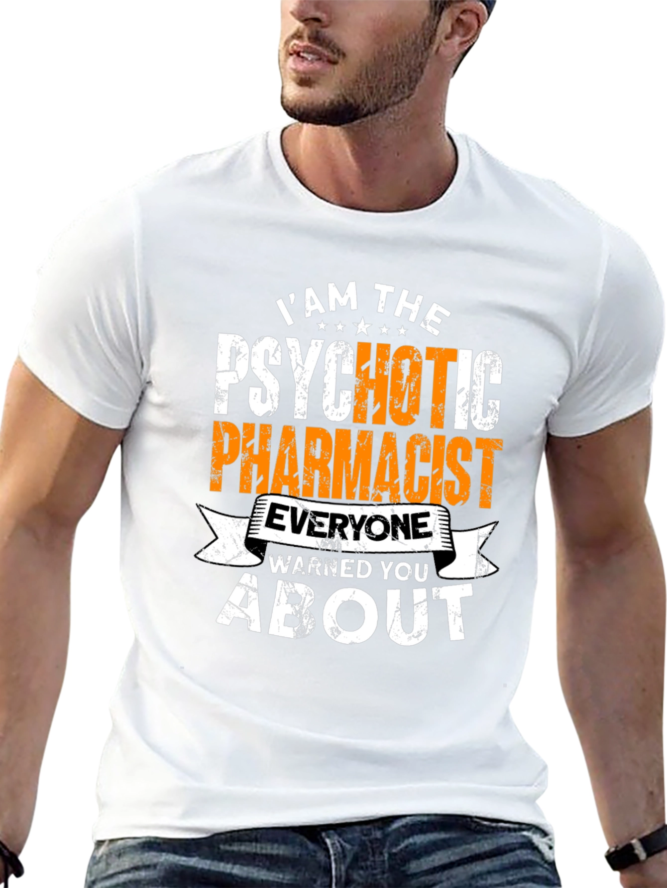 Psychotic Pharmacist Funny T-Shirt