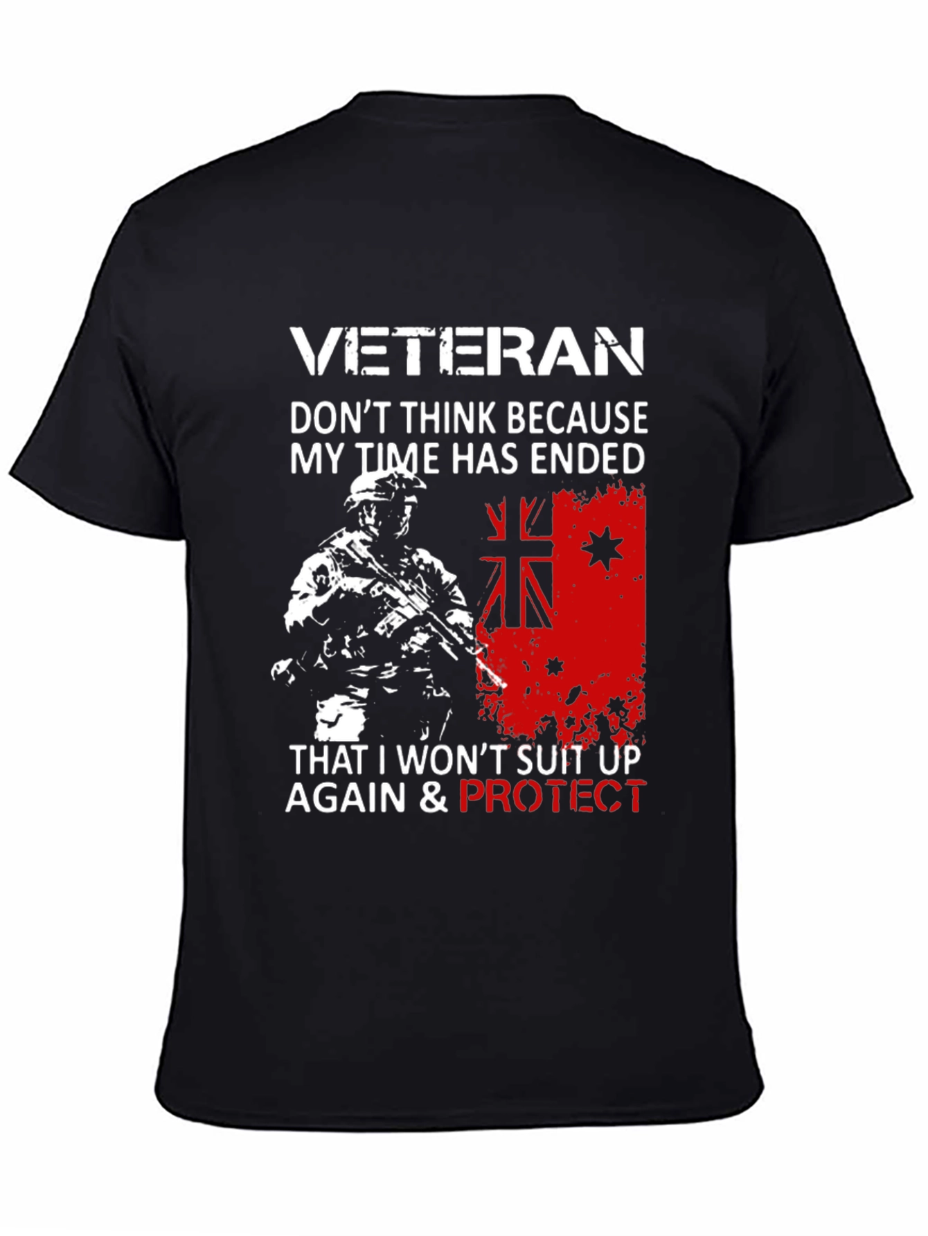 Veteran Graphic T-Shirt - Protect & Serve