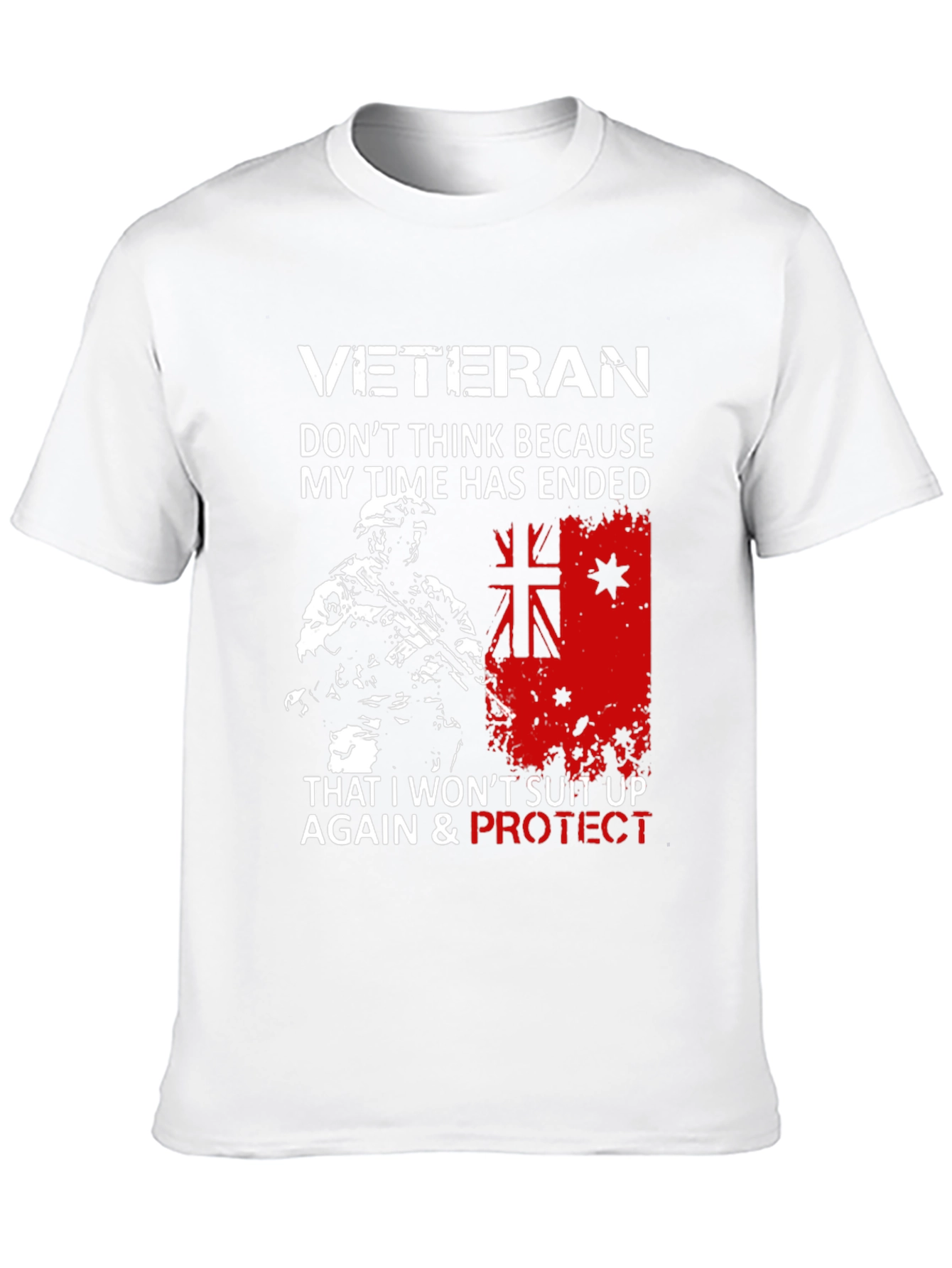 Veteran Graphic T-Shirt - Protect & Serve