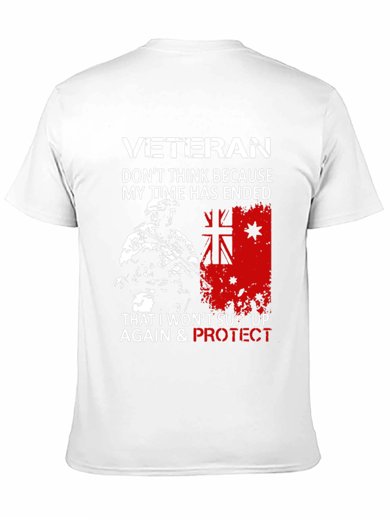 Veteran Graphic T-Shirt - Protect & Serve