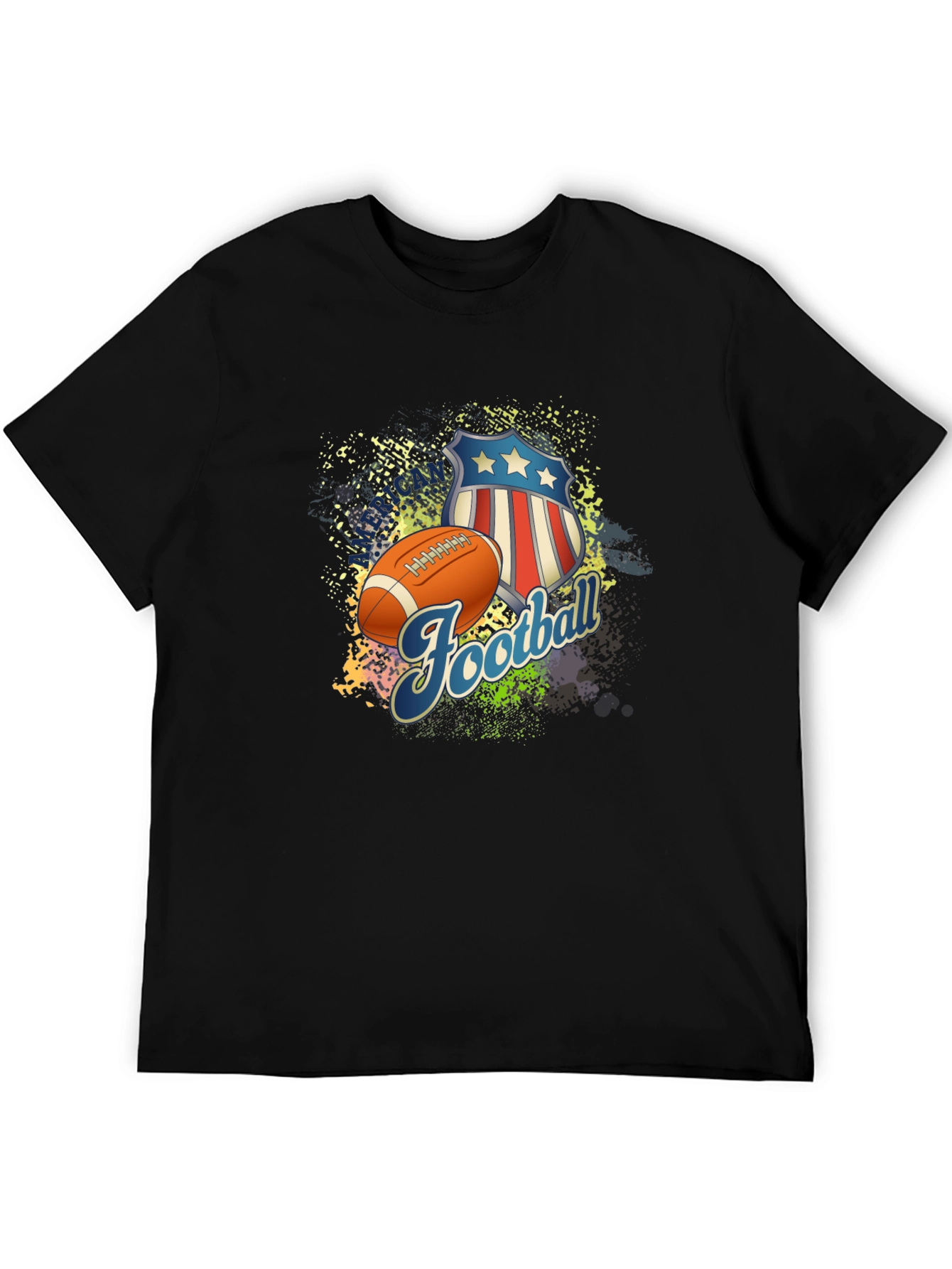 Football Patriotic T-Shirt