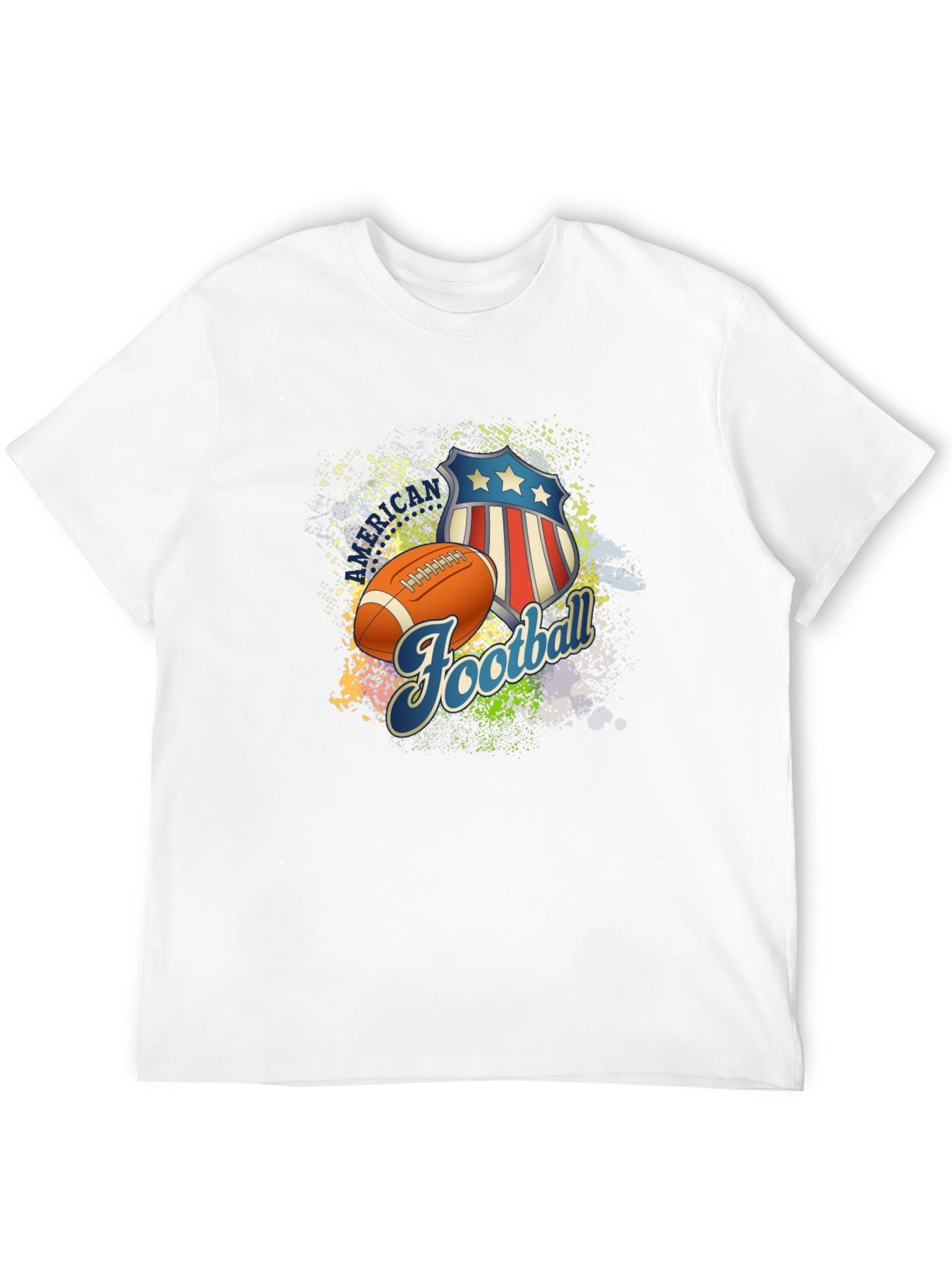 Football Patriotic T-Shirt