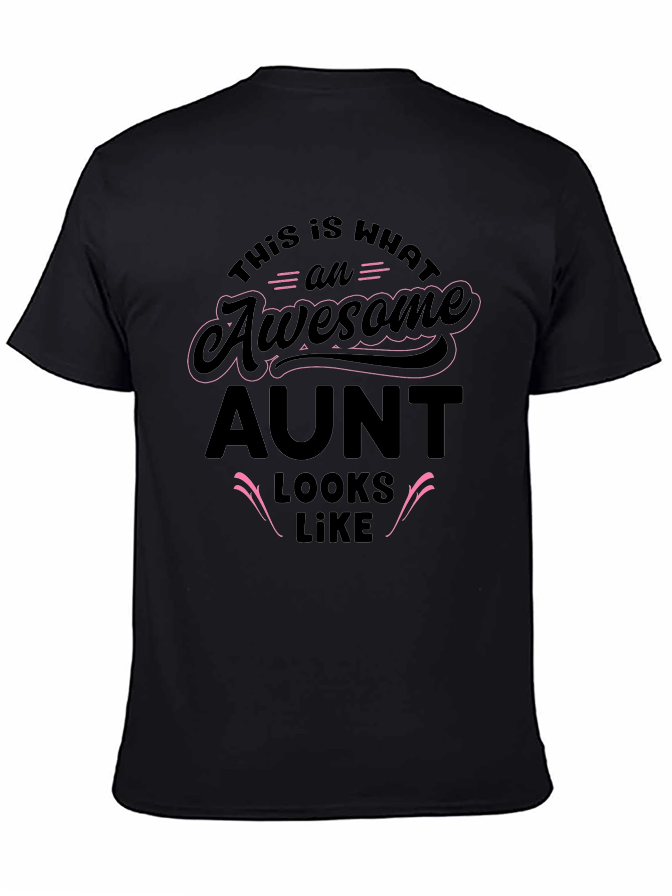 Awesome Aunt Graphic T-Shirt - Fun Gift