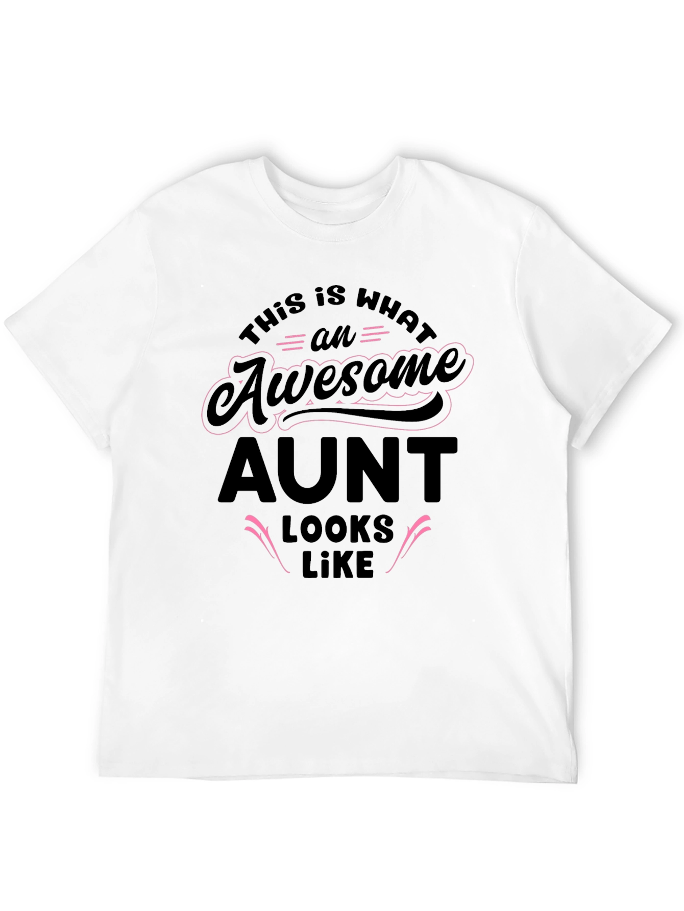 Awesome Aunt Graphic T-Shirt - Fun Gift