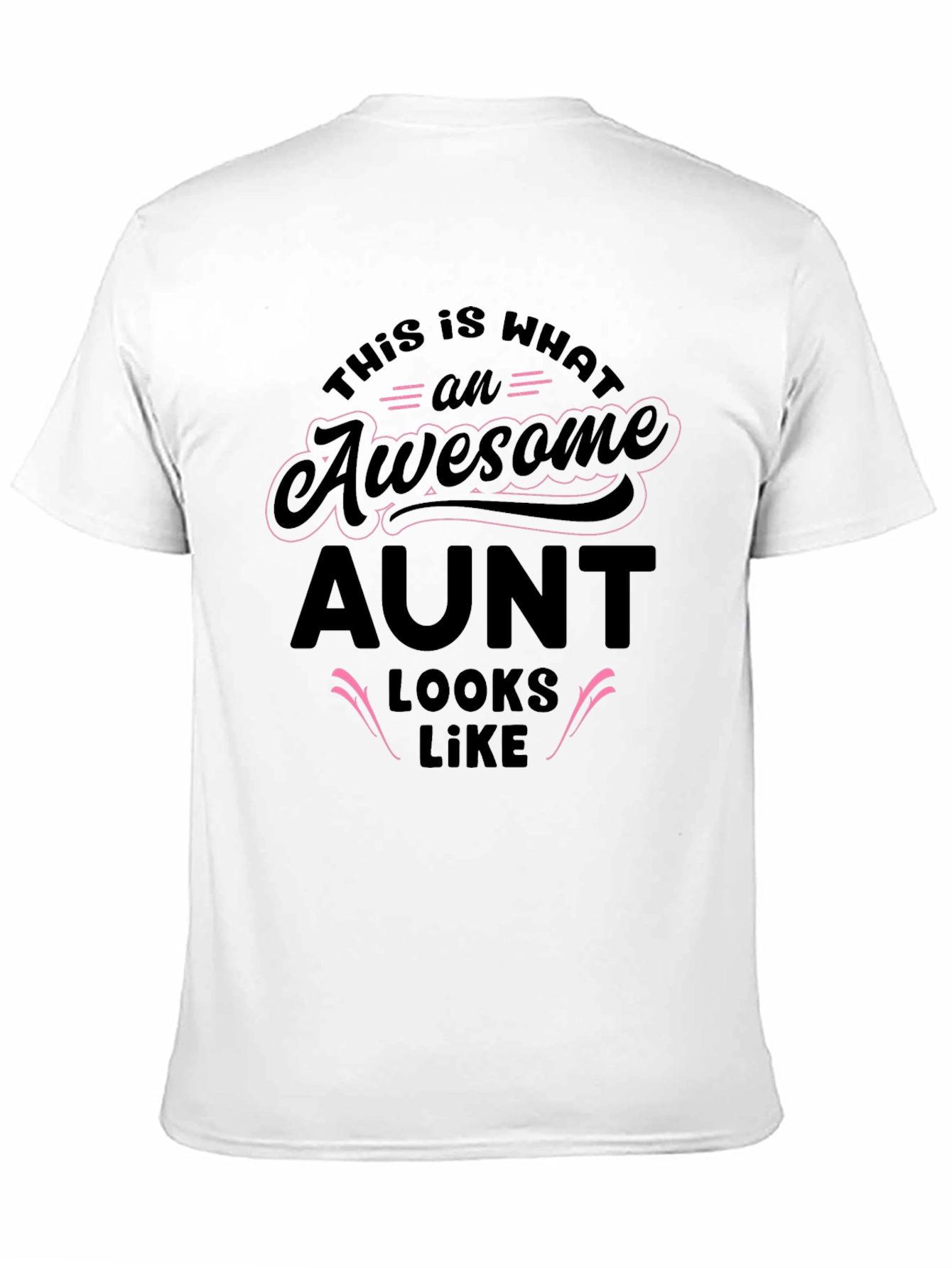 Awesome Aunt Graphic T-Shirt - Fun Gift