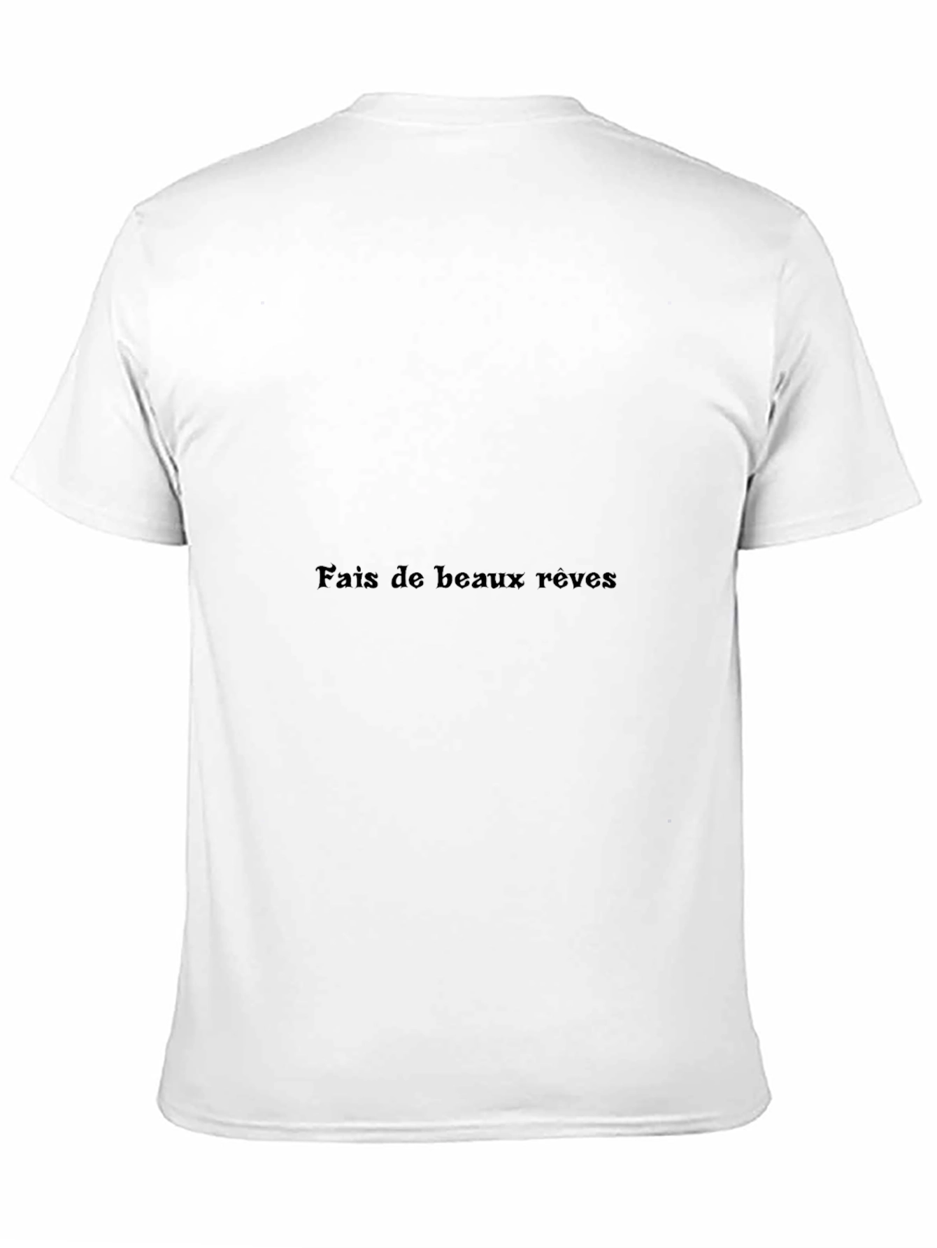 Fais De Beaux Rêves Black T-Shirt