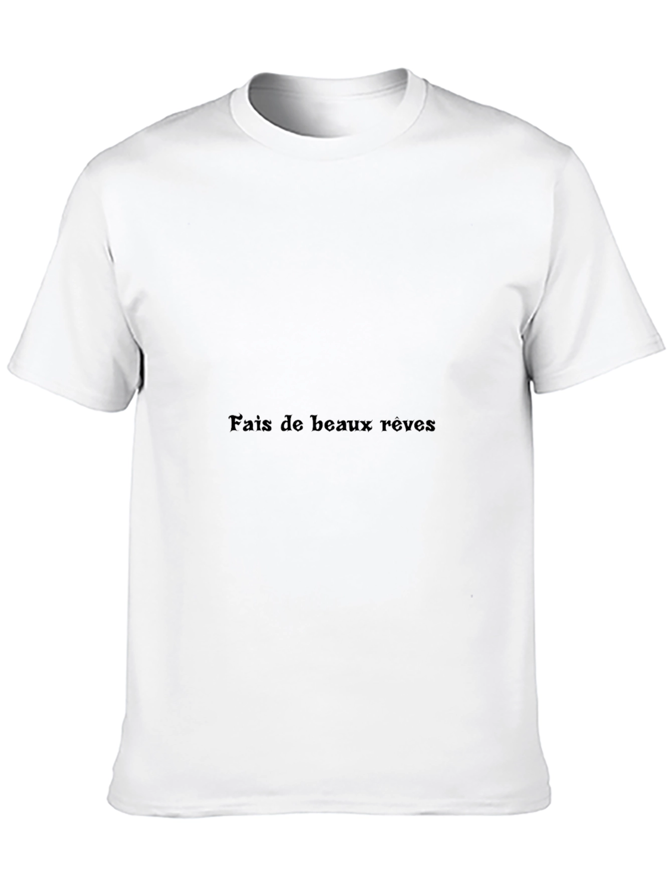Fais De Beaux Rêves Black T-Shirt