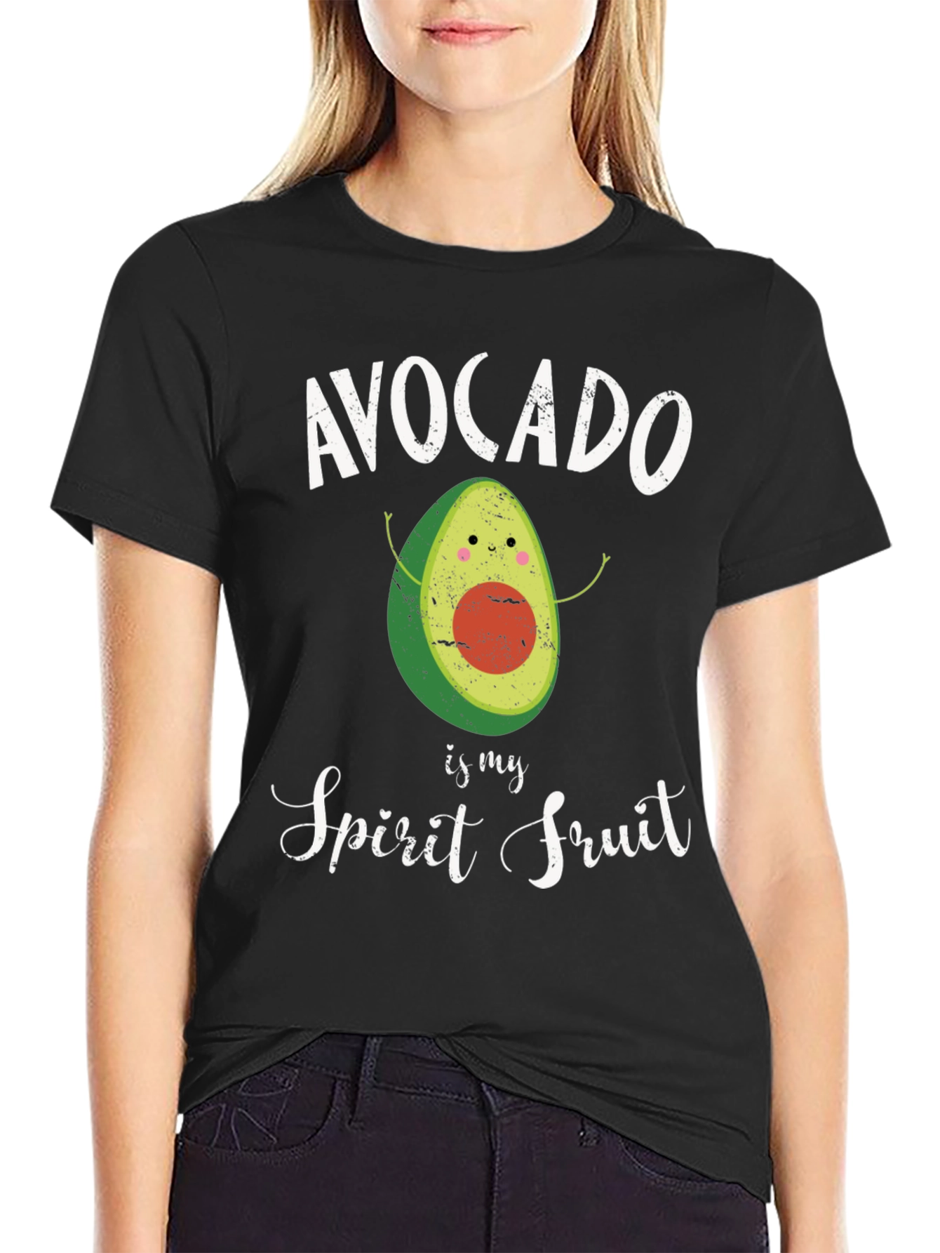 Avocado Spirit Fruit Graphic Tee