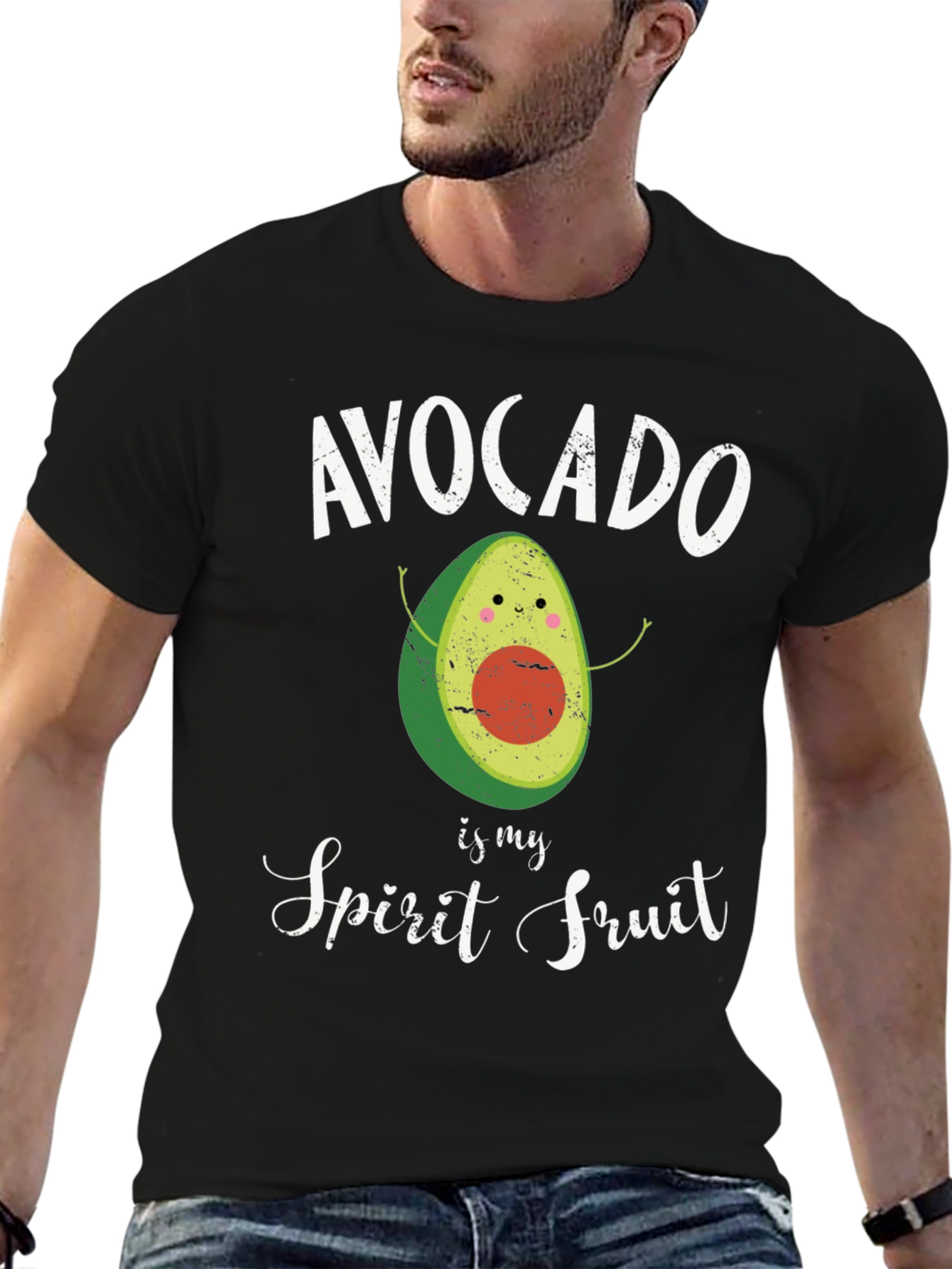 Avocado Spirit Fruit Graphic Tee