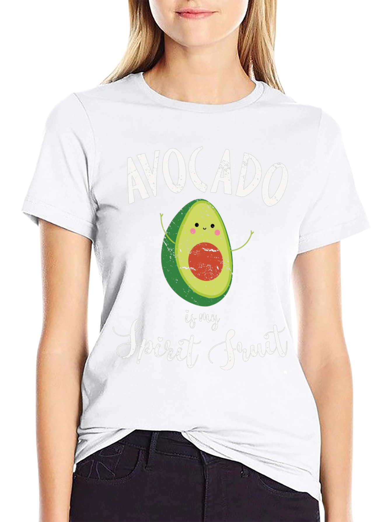 Avocado Spirit Fruit Graphic Tee