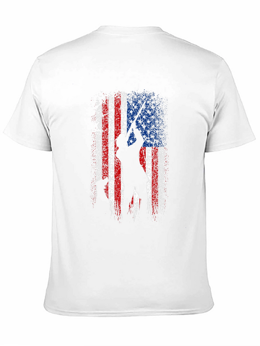 American Flag Hunter T-Shirt