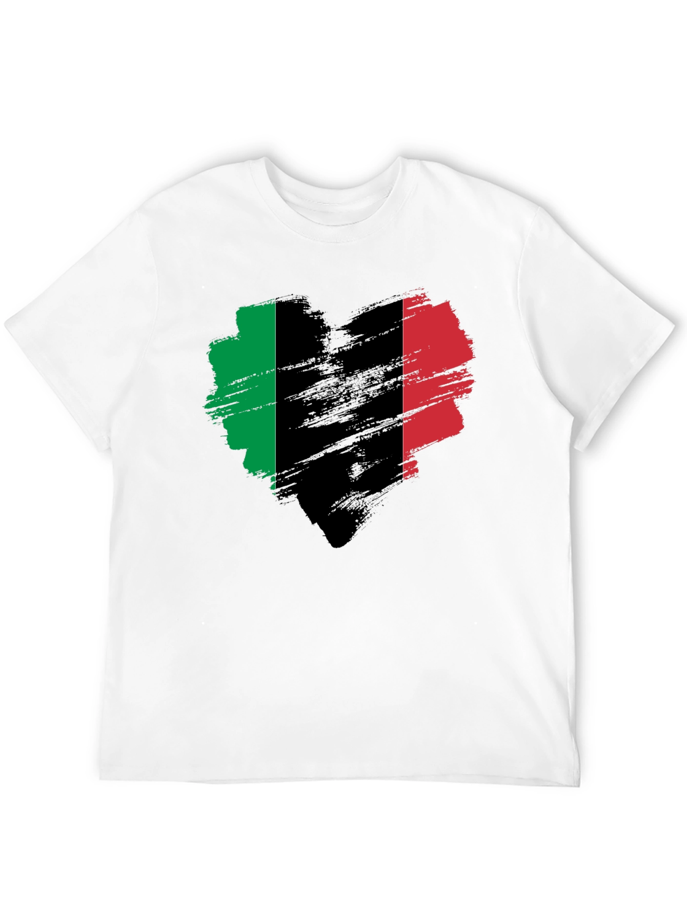 Italy Flag Heart T-Shirt - Italian Pride Tee