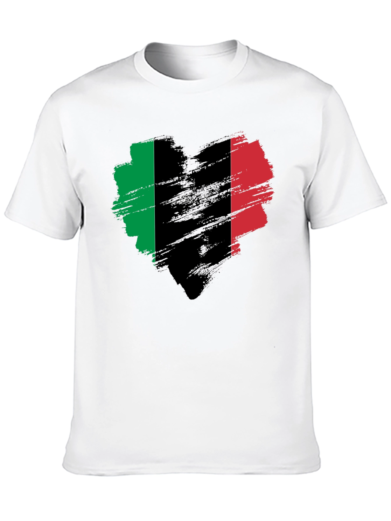 Italy Flag Heart T-Shirt - Italian Pride Tee