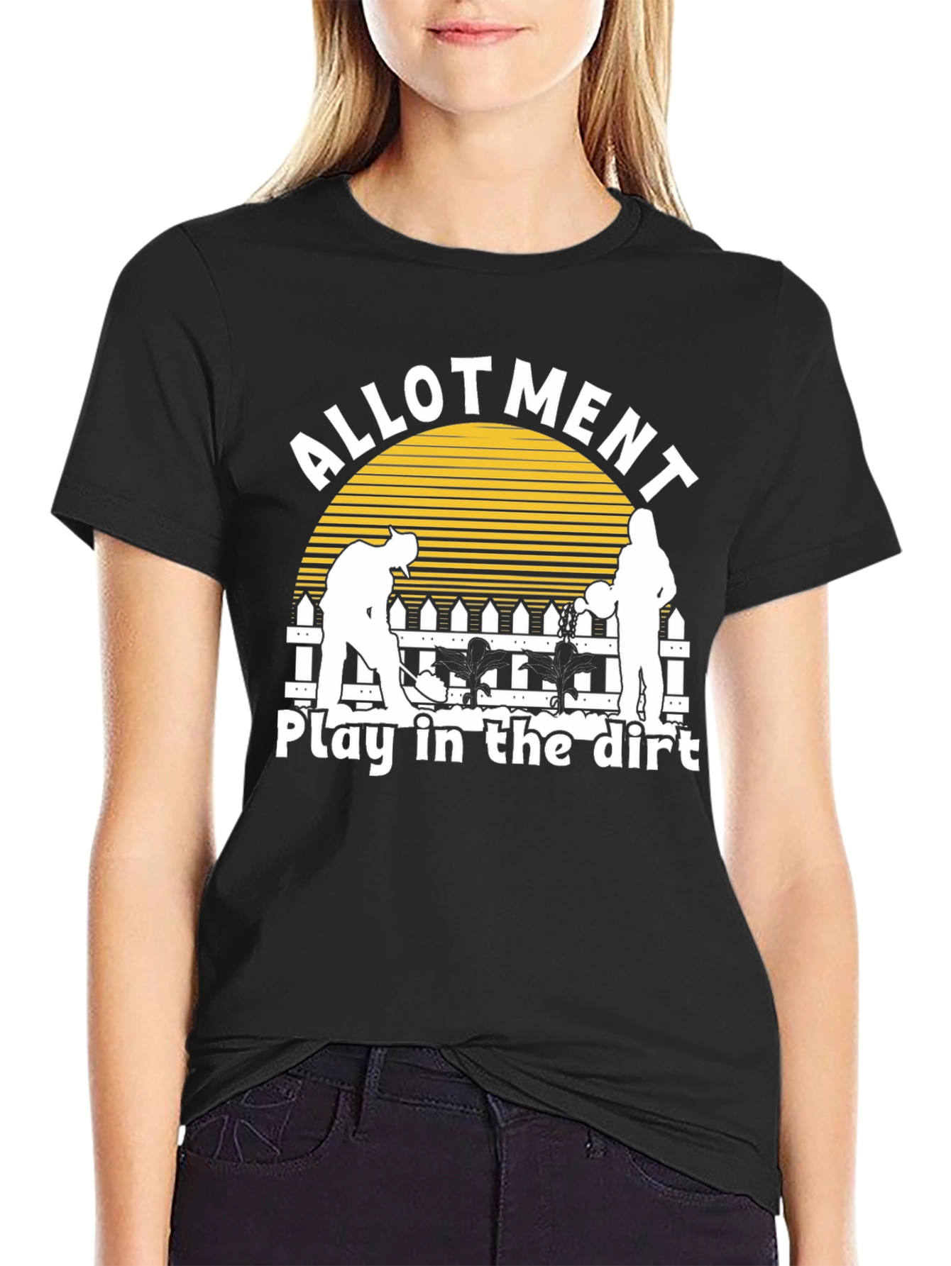 Allotment Play In The Dirt T-Shirt - Gardening Tee