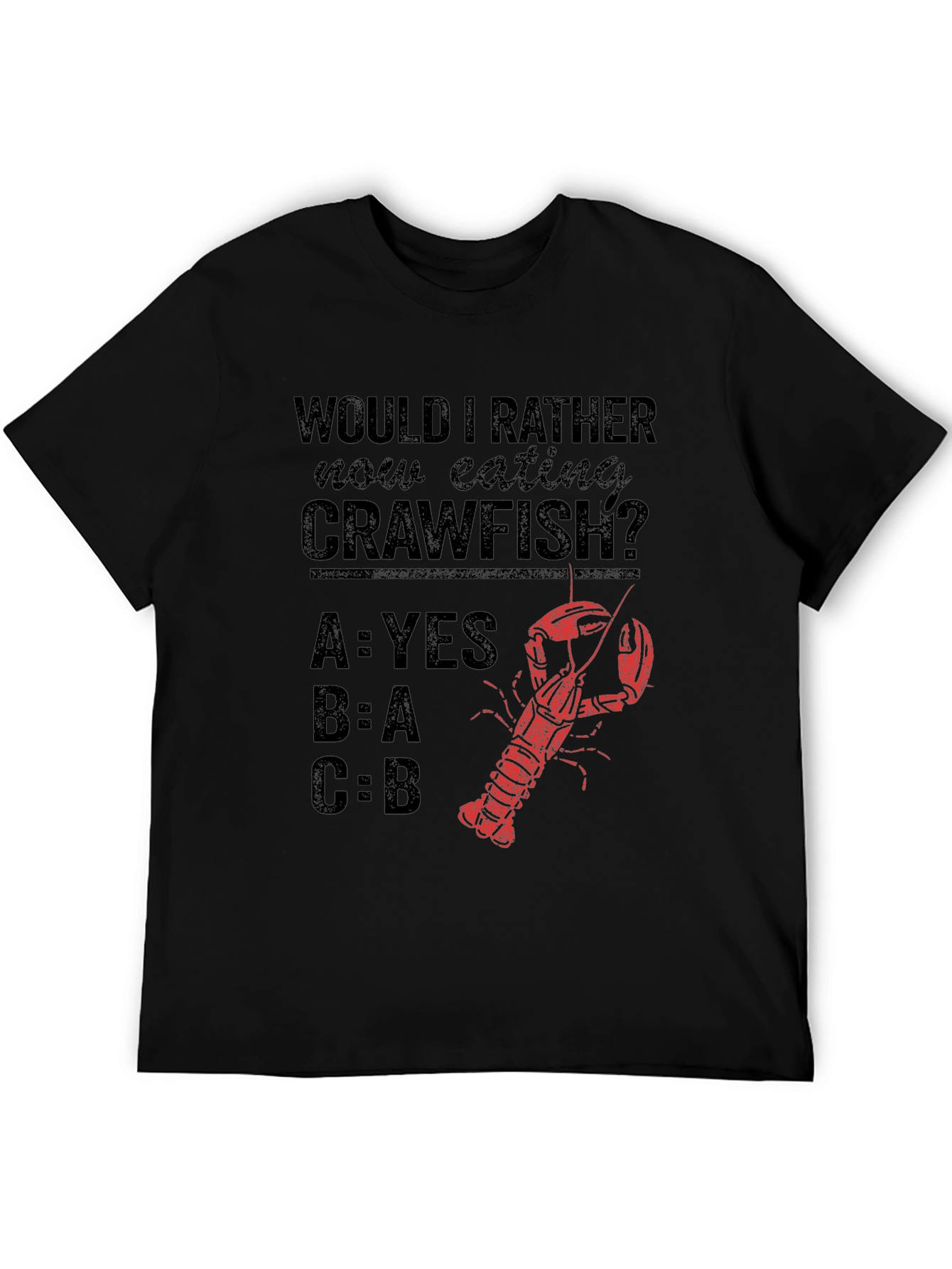 Crawfish T-Shirt - Funny Seafood Lover Tee