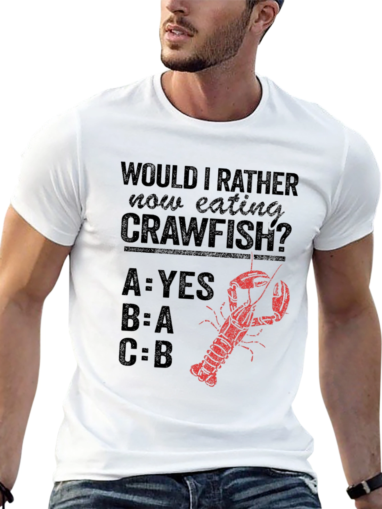 Crawfish T-Shirt - Funny Seafood Lover Tee