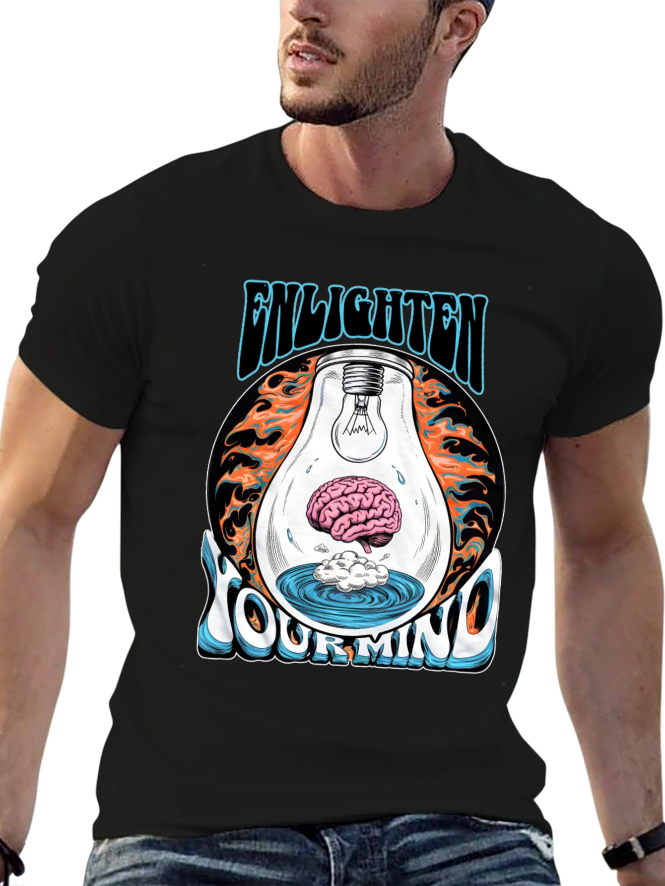 Enlighten Your Mind Graphic Tee - Unisex