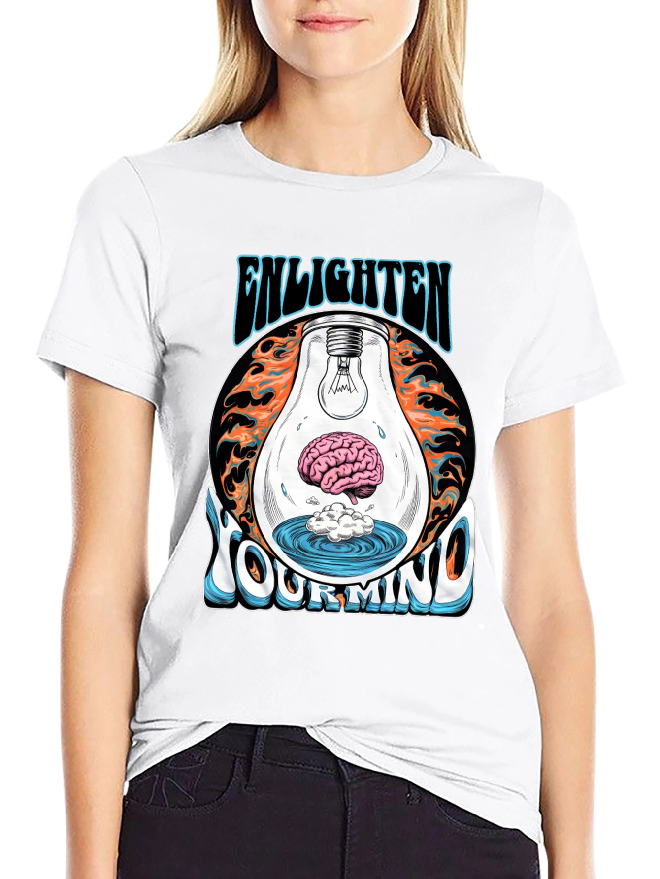Enlighten Your Mind Graphic Tee - Unisex
