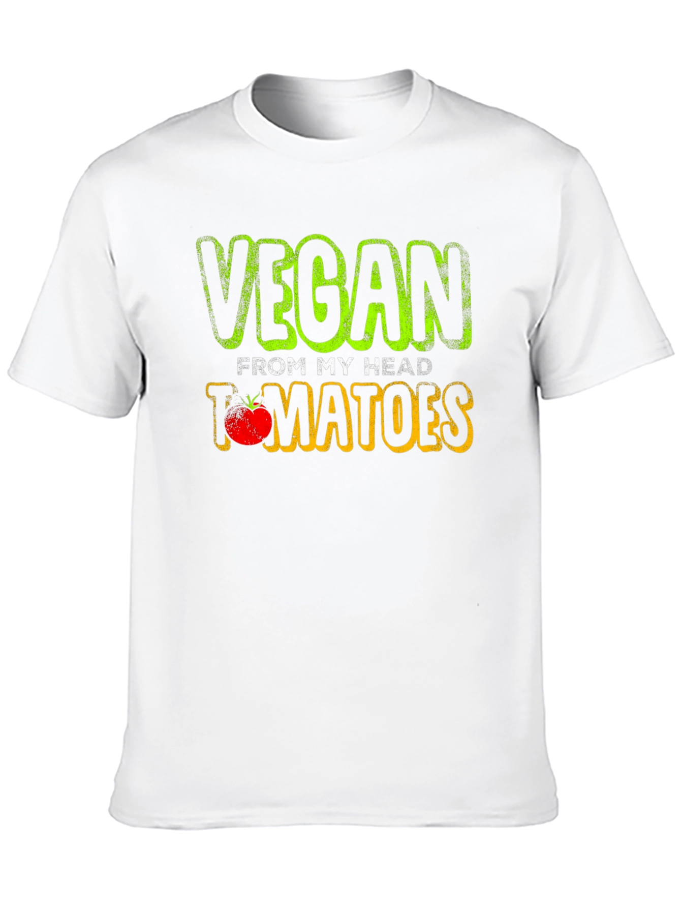 Vegan From My Head Tomatoes T-Shirt