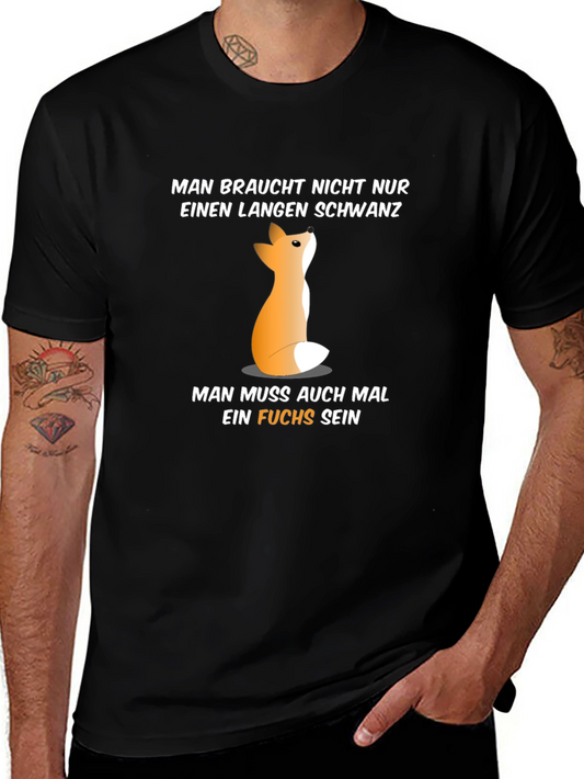 Funny Fox T-Shirt - German Saying