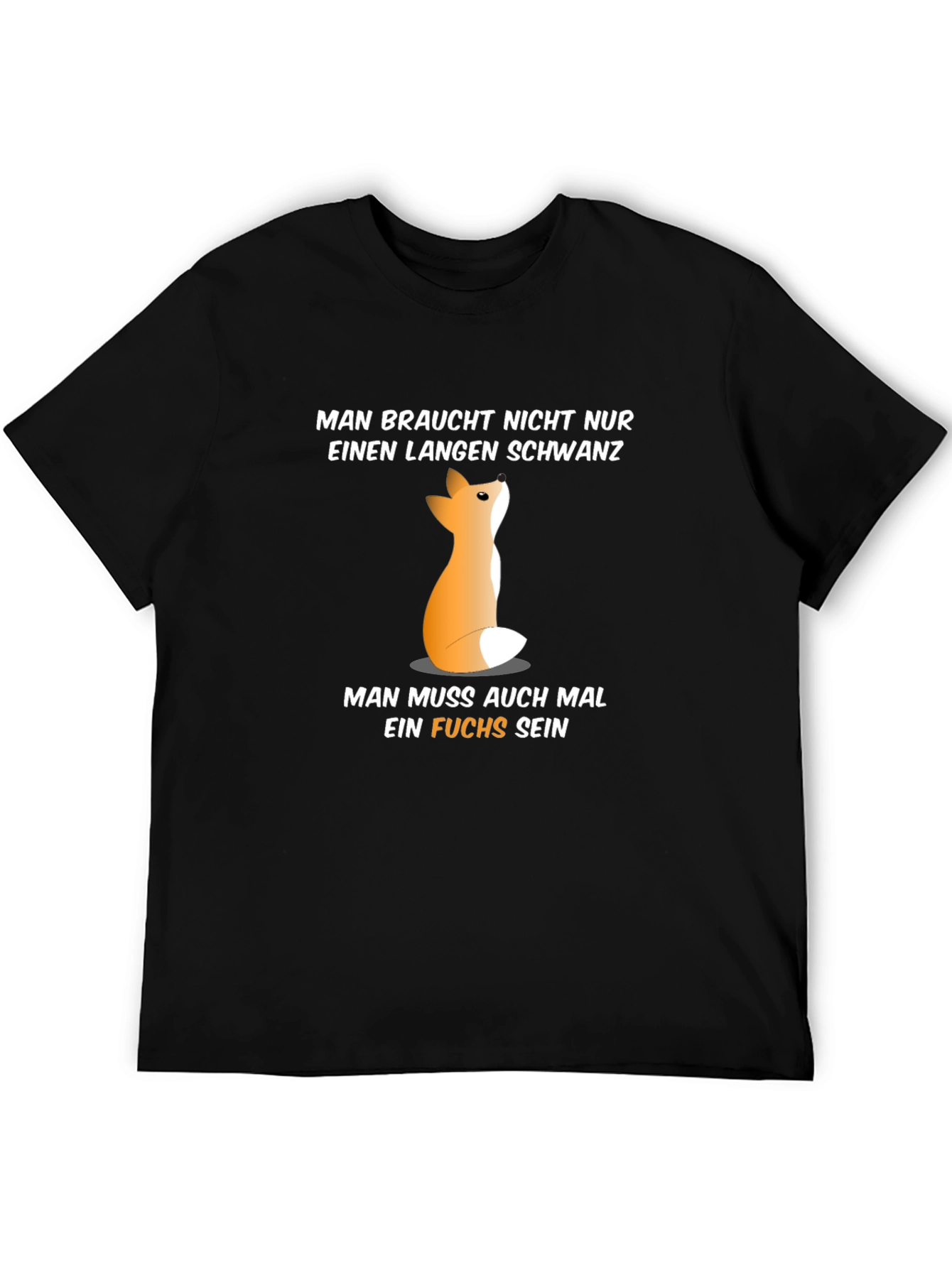 Funny Fox T-Shirt - German Saying