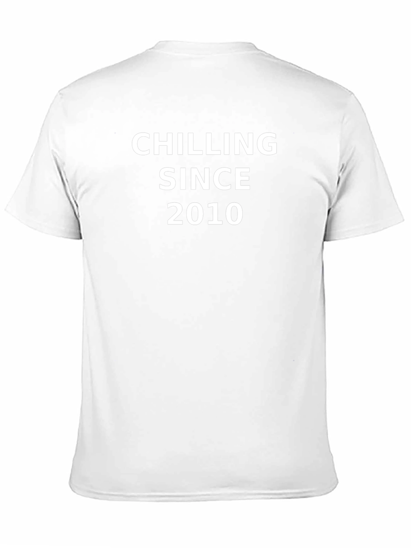 Chilling Since 2010 Black T-Shirt
