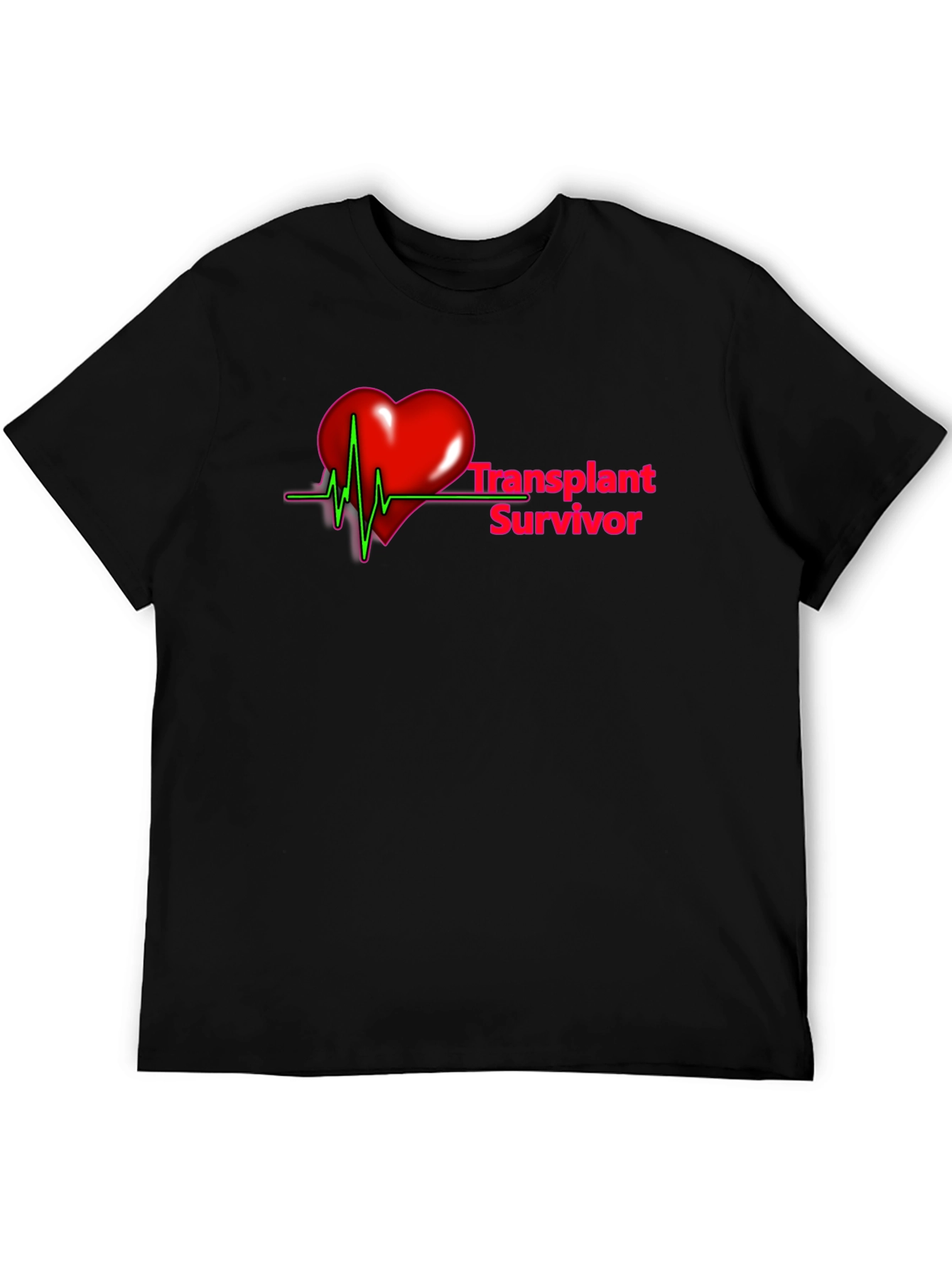 Transplant Survivor Heartbeat T-Shirt