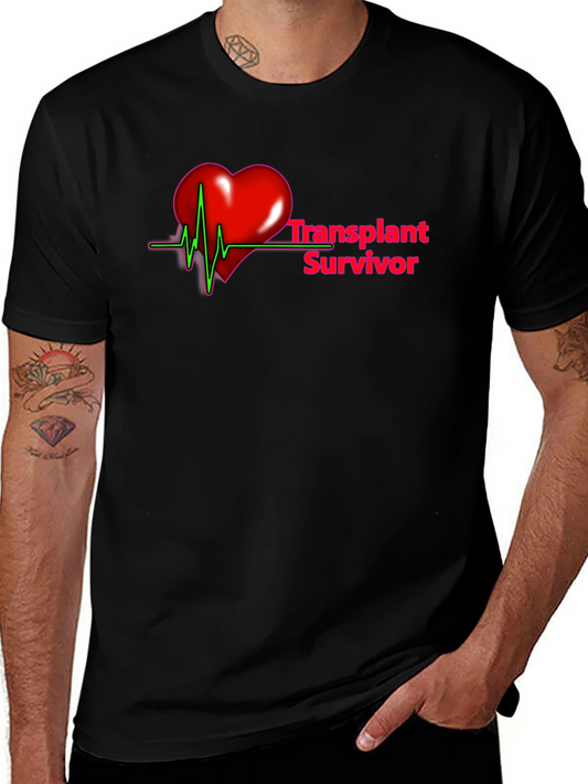 Transplant Survivor Heartbeat T-Shirt
