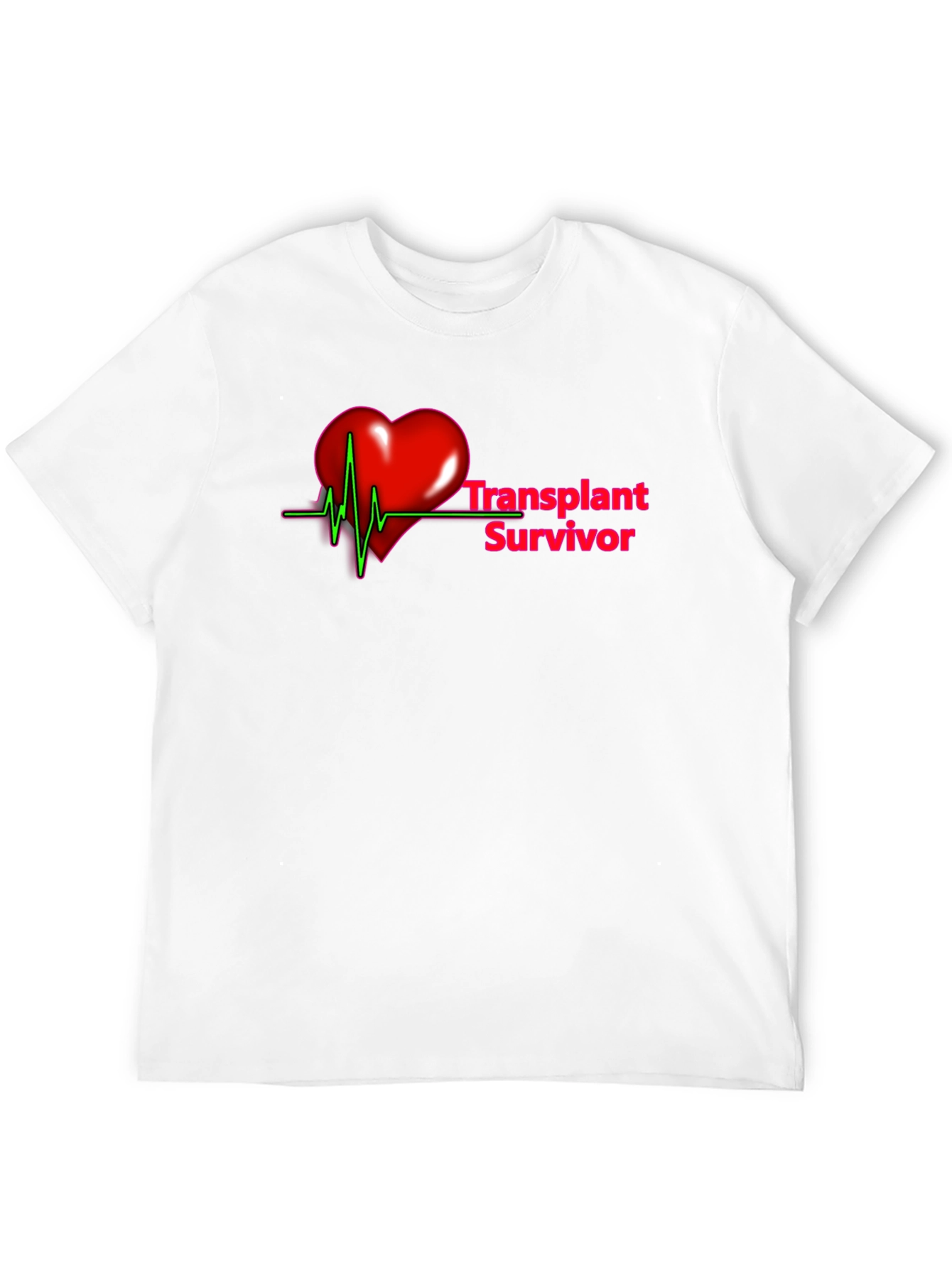 Transplant Survivor Heartbeat T-Shirt