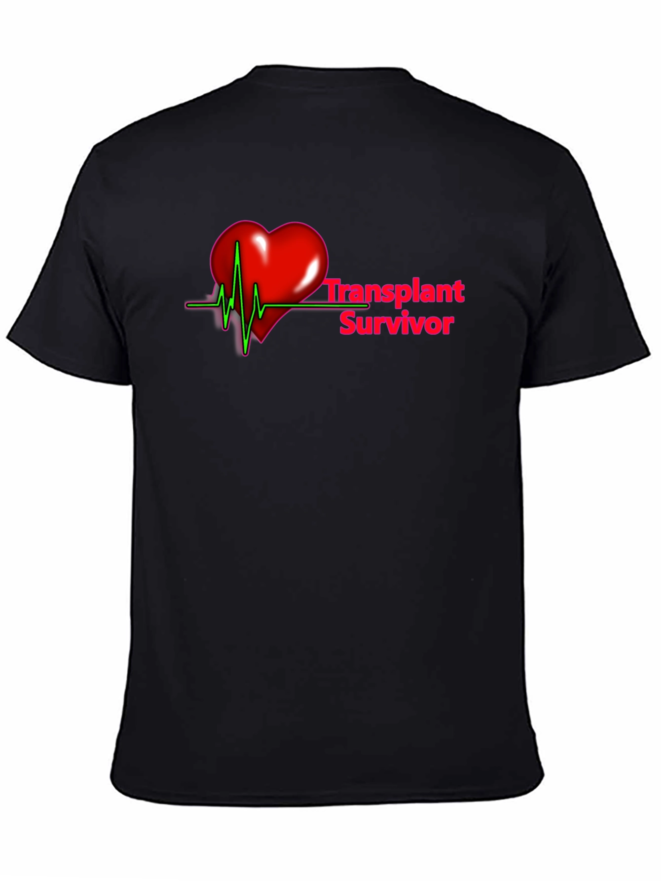 Transplant Survivor Heartbeat T-Shirt